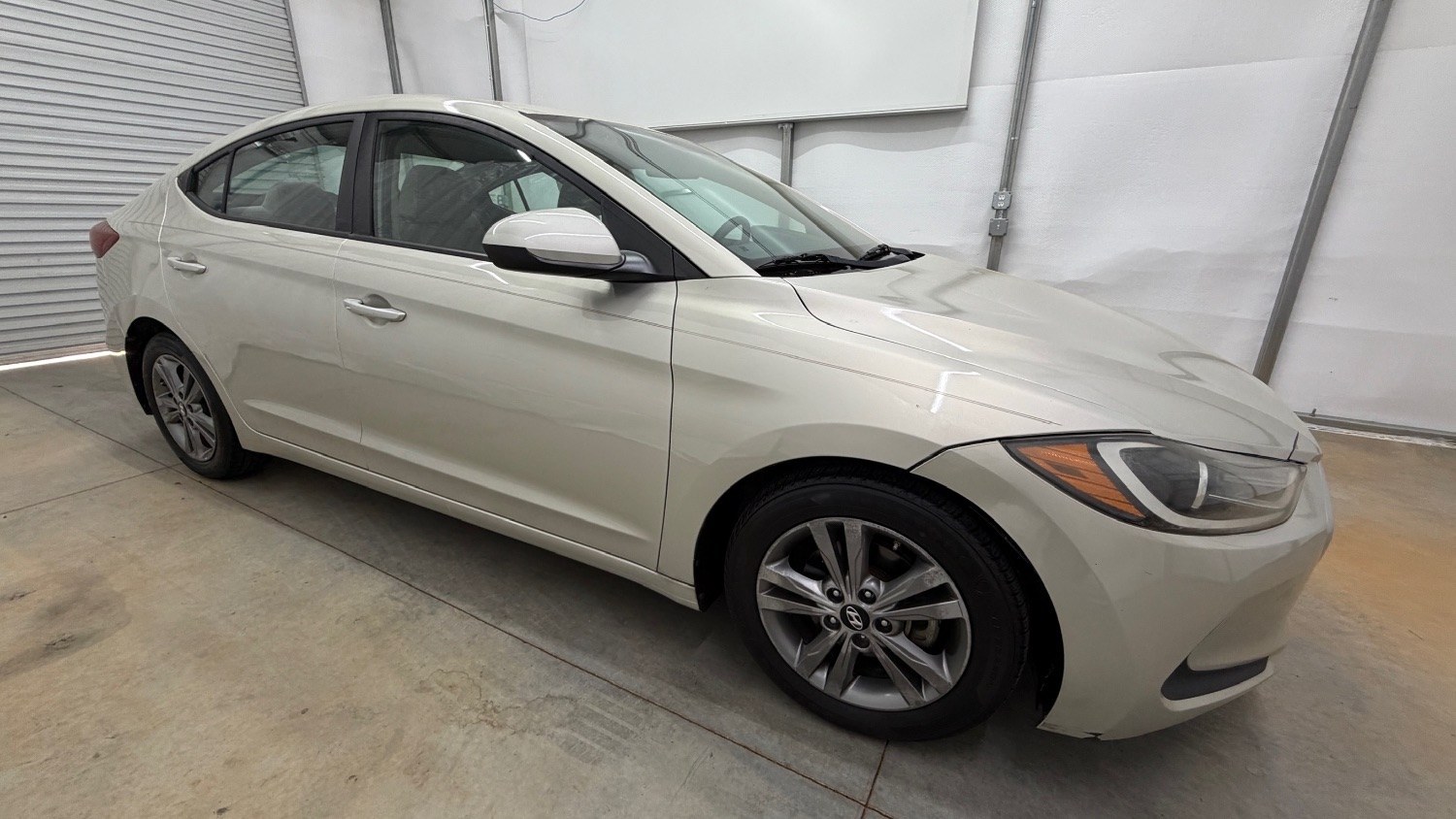 2017 TAN Hyundai Elantra SE (5NPD84LF0HH) with an Nu 2L I-4 DOHC engine, located at 1806 Veterans Memorial Hwy SW, Austell, GA, 30168, (770) 944-9558, 33.817959, -84.606987 - Photo#7