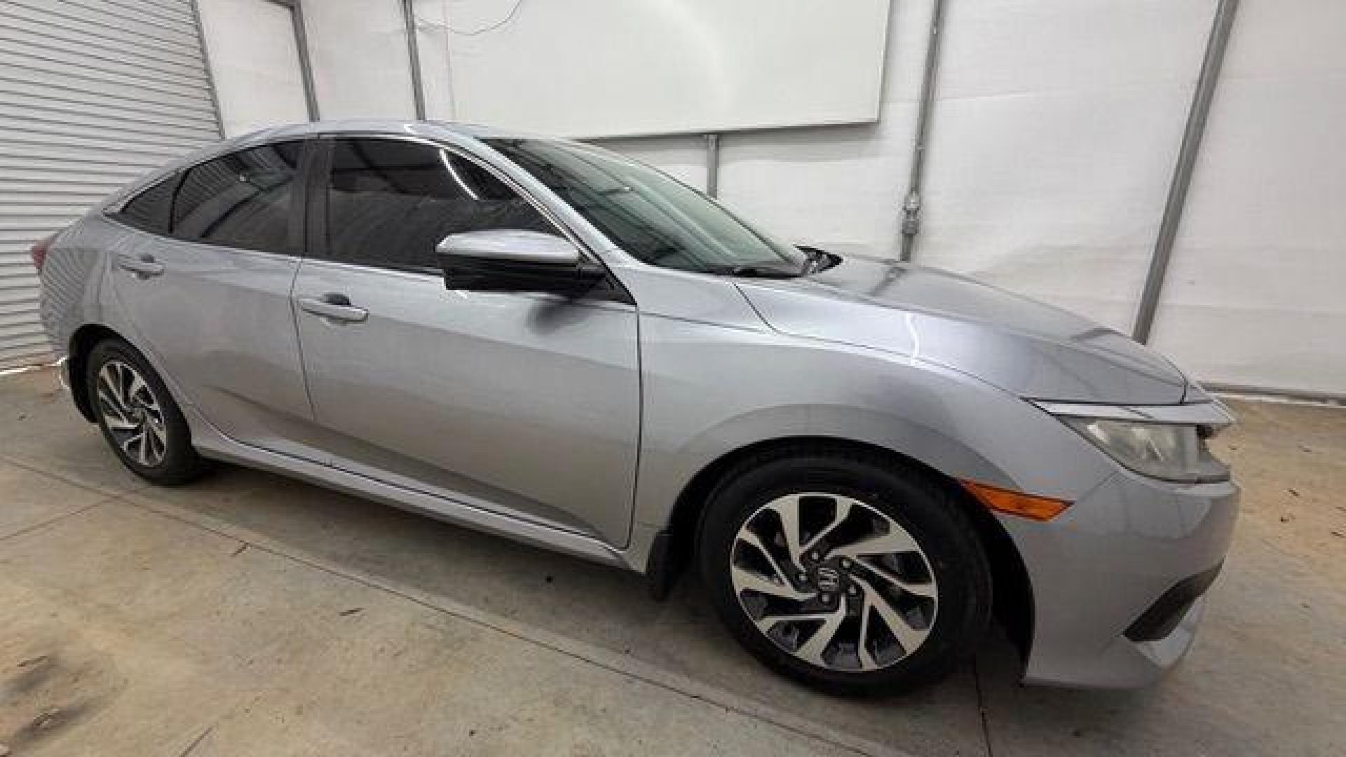 2016 Silver Honda Civic EX (19XFC2F70GE) with an 2L I-4 DOHC engine, located at 1806 Veterans Memorial Hwy SW, Austell, GA, 30168, (770) 944-9558, 33.817959, -84.606987 - Photo#7