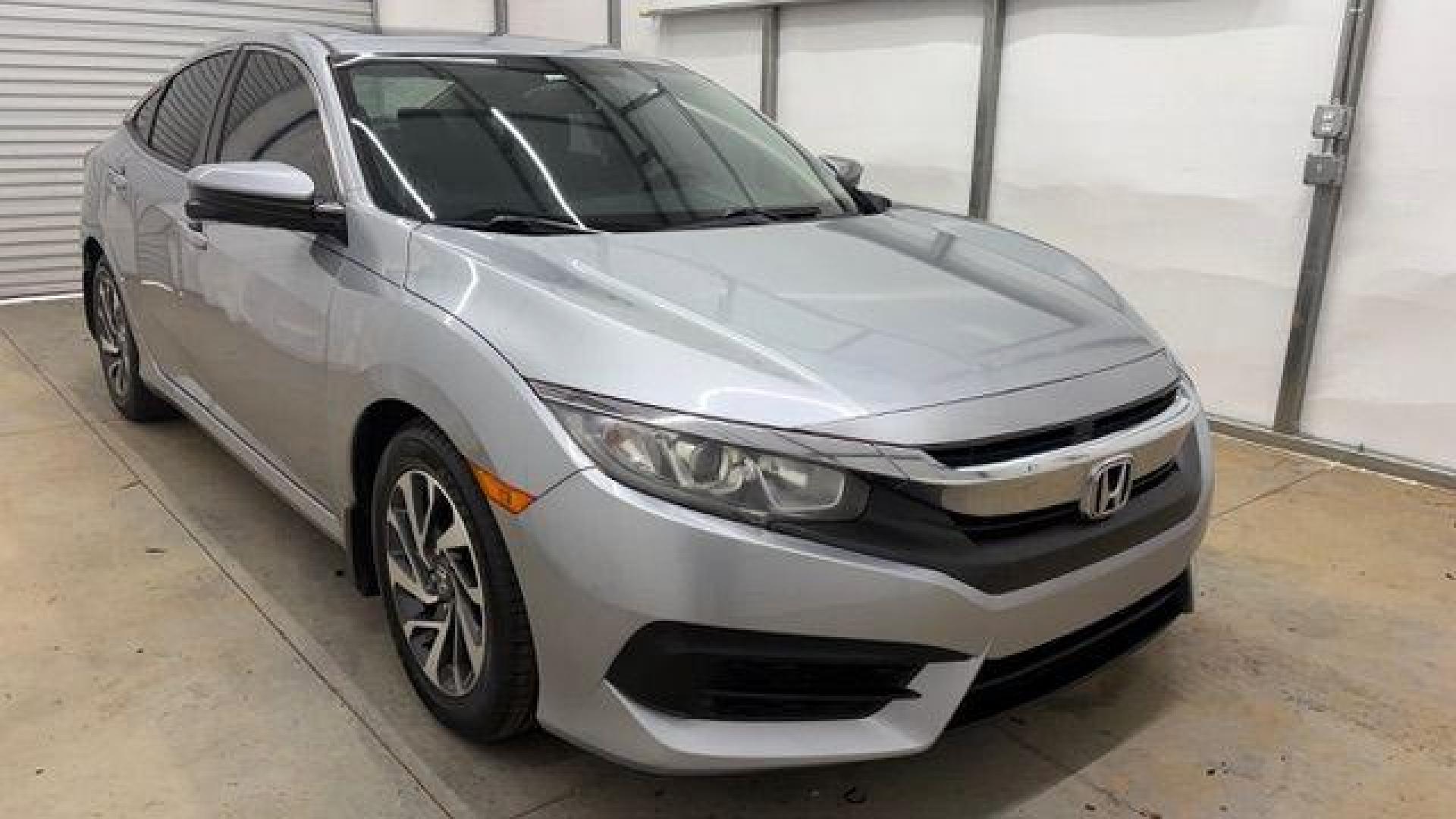 2016 Silver Honda Civic EX (19XFC2F70GE) with an 2L I-4 DOHC engine, located at 1806 Veterans Memorial Hwy SW, Austell, GA, 30168, (770) 944-9558, 33.817959, -84.606987 - Photo#8