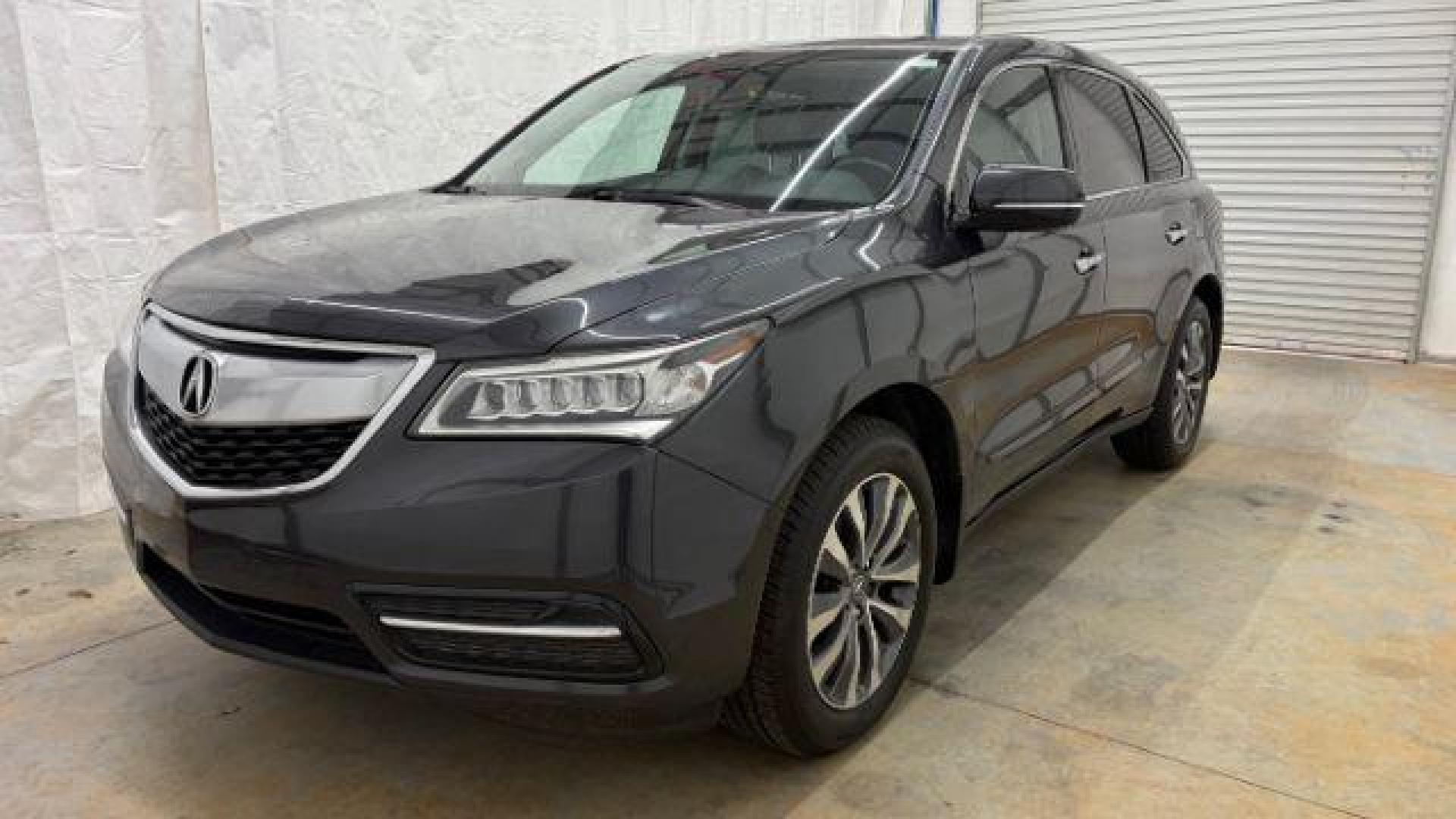 2014 Gray Acura MDX Technology Pkg w/Entertainment Pkg (5FRYD3H67EB) with an 3.5L V-6 gasoline direct injection engine, located at 1806 Veterans Memorial Hwy SW, Austell, GA, 30168, (770) 944-9558, 33.817959, -84.606987 - Photo#0