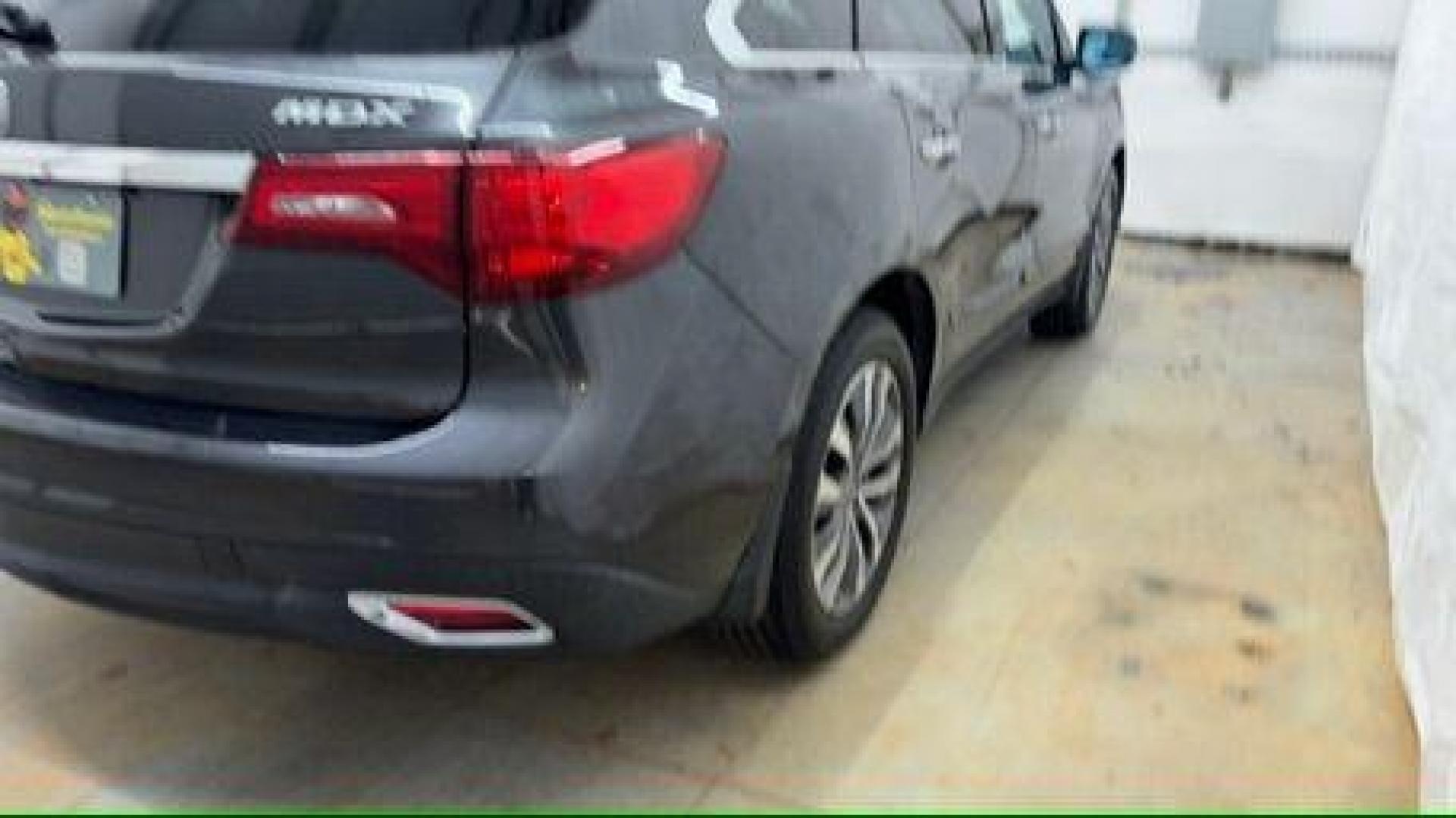 2014 Gray Acura MDX Technology Pkg w/Entertainment Pkg (5FRYD3H67EB) with an 3.5L V-6 gasoline direct injection engine, located at 1806 Veterans Memorial Hwy SW, Austell, GA, 30168, (770) 944-9558, 33.817959, -84.606987 - Photo#6