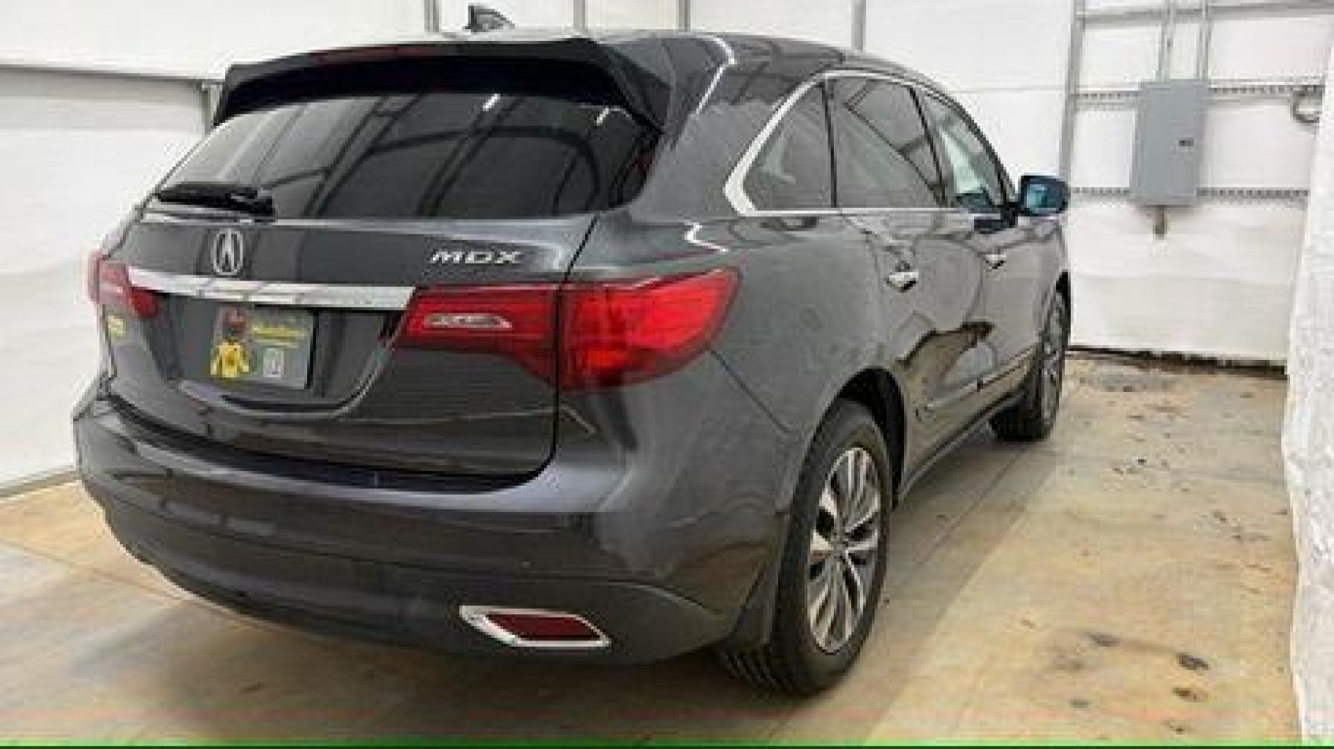 2014 Gray Acura MDX Technology Pkg w/Entertainment Pkg (5FRYD3H67EB) with an 3.5L V-6 gasoline direct injection engine, located at 1806 Veterans Memorial Hwy SW, Austell, GA, 30168, (770) 944-9558, 33.817959, -84.606987 - Photo#7