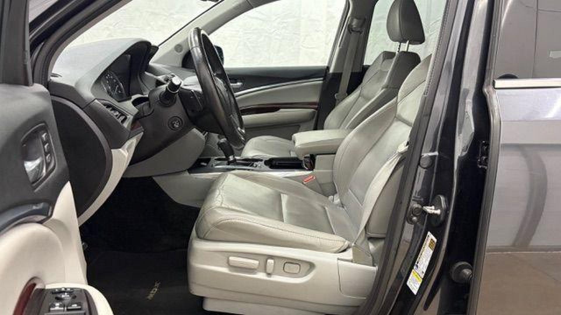 2014 Gray Acura MDX Technology Pkg w/Entertainment Pkg (5FRYD3H67EB) with an 3.5L V-6 gasoline direct injection engine, located at 1806 Veterans Memorial Hwy SW, Austell, GA, 30168, (770) 944-9558, 33.817959, -84.606987 - Photo#13