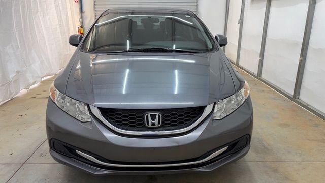 2013 Gray Honda Civic LX (19XFB2F52DE) with an 1.8L I-4 i-VTEC variable valve control engine, located at 1806 Veterans Memorial Hwy SW, Austell, GA, 30168, (770) 944-9558, 33.817959, -84.606987 - Photo#9