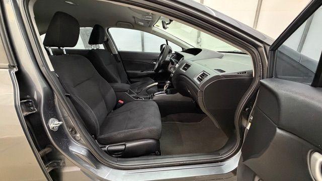 2013 Gray Honda Civic LX (19XFB2F52DE) with an 1.8L I-4 i-VTEC variable valve control engine, located at 1806 Veterans Memorial Hwy SW, Austell, GA, 30168, (770) 944-9558, 33.817959, -84.606987 - Photo#17