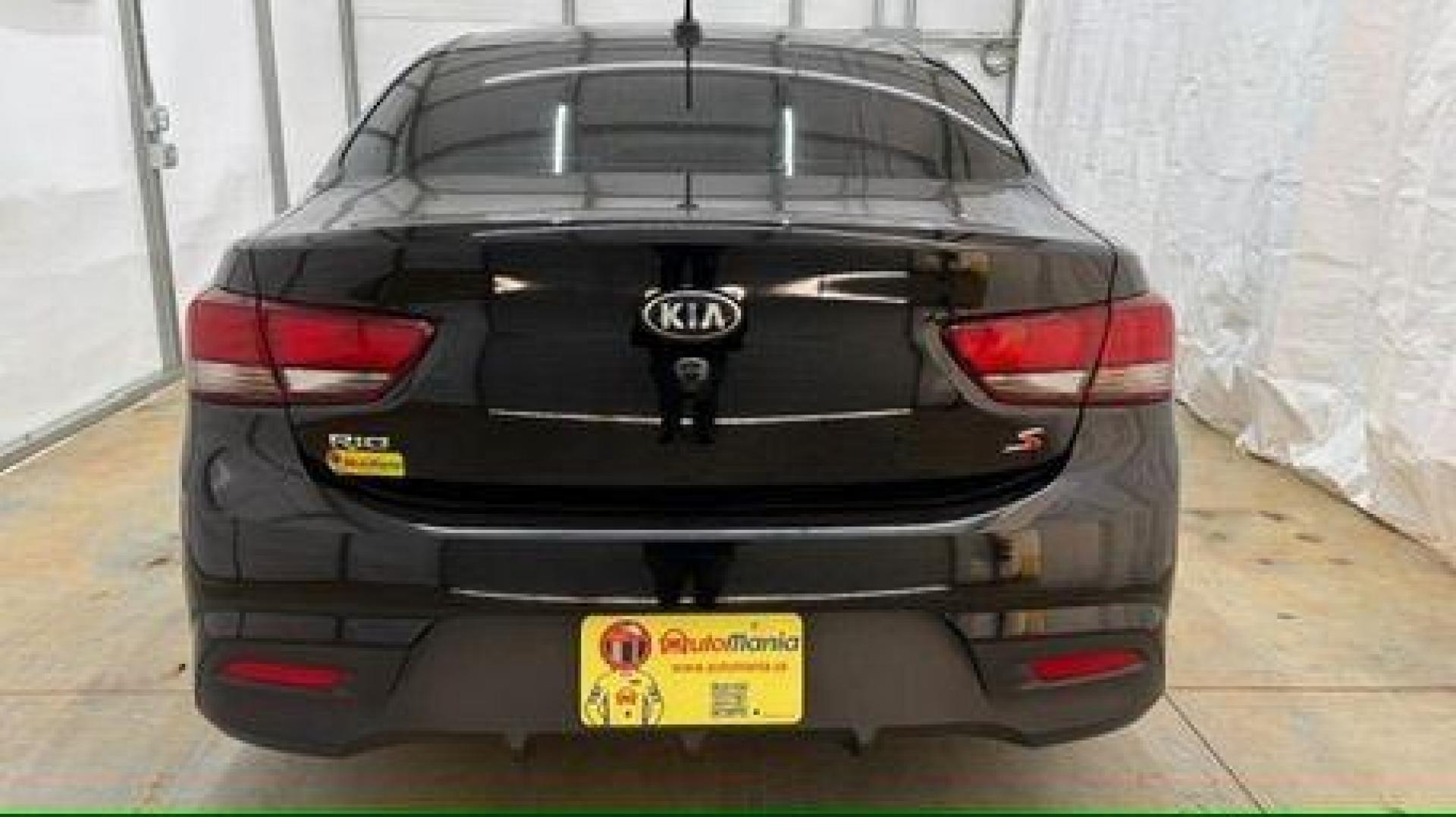 2020 Black Kia Rio S (3KPA24AD2LE) with an Gamma II 1.6L I-4 DOHC engine, located at 1806 Veterans Memorial Hwy SW, Austell, GA, 30168, (770) 944-9558, 33.817959, -84.606987 - Photo#4