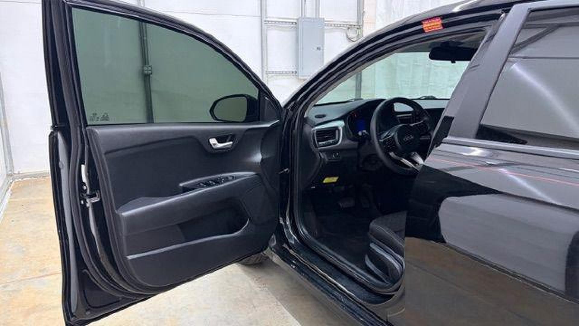 2020 Black Kia Rio S (3KPA24AD2LE) with an Gamma II 1.6L I-4 DOHC engine, located at 1806 Veterans Memorial Hwy SW, Austell, GA, 30168, (770) 944-9558, 33.817959, -84.606987 - Photo#10