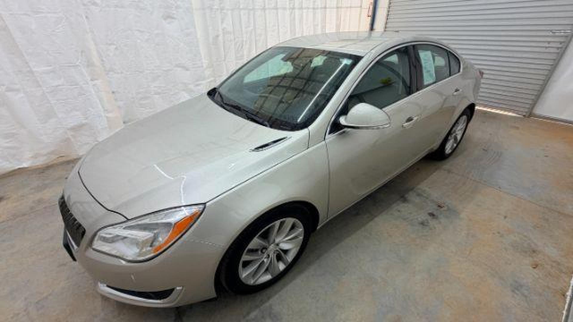 2016 White Buick Regal Turbo (2G4GK5EX3G9) with an 2L I-4 gasoline direct injection engine, located at 1806 Veterans Memorial Hwy SW, Austell, GA, 30168, (770) 944-9558, 33.817959, -84.606987 - Photo#1