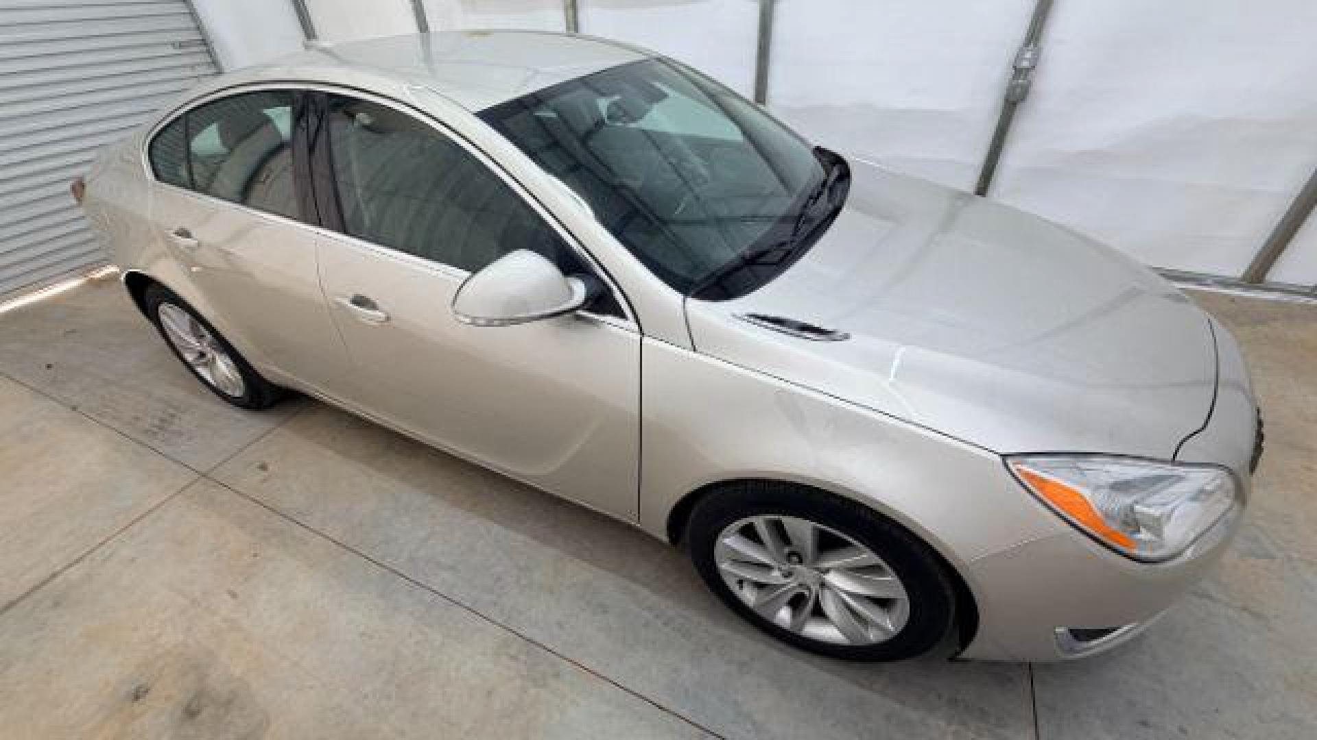 2016 White Buick Regal Turbo (2G4GK5EX3G9) with an 2L I-4 gasoline direct injection engine, located at 1806 Veterans Memorial Hwy SW, Austell, GA, 30168, (770) 944-9558, 33.817959, -84.606987 - Photo#7