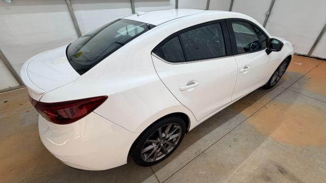 2018 White Mazda Mazda3 Grand Touring (3MZBN1W38JM) with an SKYACTIV-G 2.5L I-4 gasoline direct injection engine, located at 1806 Veterans Memorial Hwy SW, Austell, GA, 30168, (770) 944-9558, 33.817959, -84.606987 - Photo#6
