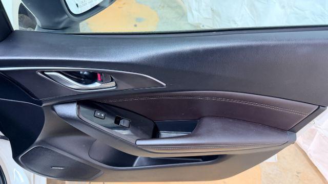 2018 White Mazda Mazda3 Grand Touring (3MZBN1W38JM) with an SKYACTIV-G 2.5L I-4 gasoline direct injection engine, located at 1806 Veterans Memorial Hwy SW, Austell, GA, 30168, (770) 944-9558, 33.817959, -84.606987 - Photo#16