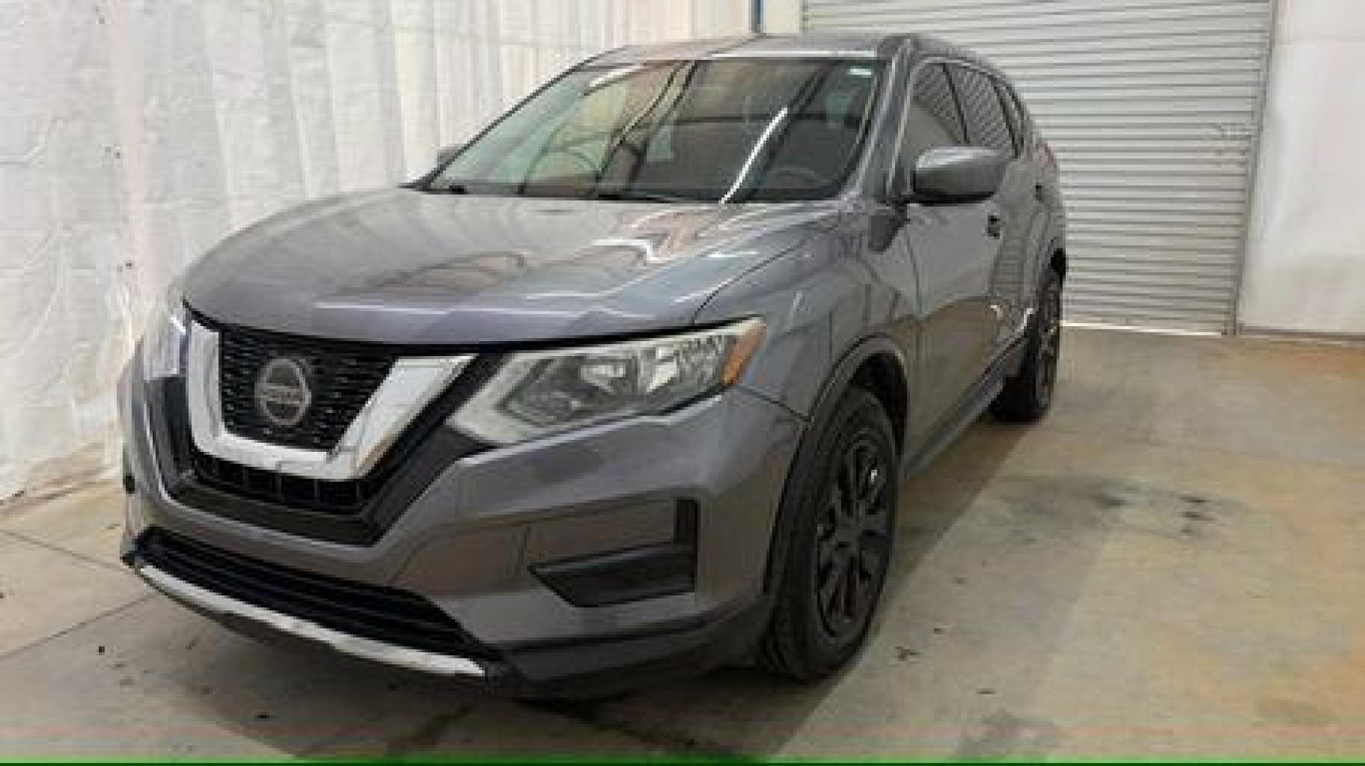 2018 Gray Nissan Rogue S (5N1AT2MT8JC) with an 2.5L I-4 DOHC engine, located at 1806 Veterans Memorial Hwy SW, Austell, GA, 30168, (770) 944-9558, 33.817959, -84.606987- Photo#0