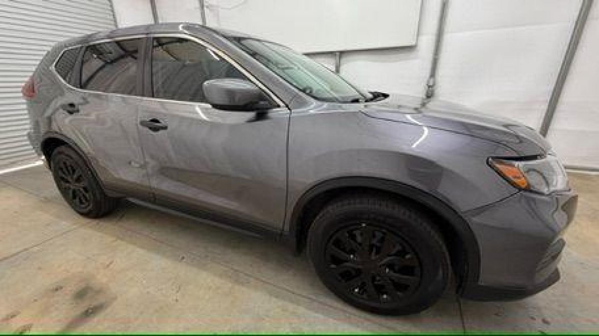 2018 Gray Nissan Rogue S (5N1AT2MT8JC) with an 2.5L I-4 DOHC engine, located at 1806 Veterans Memorial Hwy SW, Austell, GA, 30168, (770) 944-9558, 33.817959, -84.606987- Photo#7