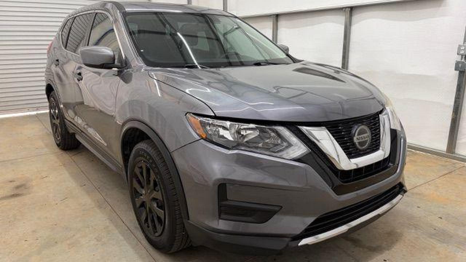 2018 Gray Nissan Rogue S (5N1AT2MT8JC) with an 2.5L I-4 DOHC engine, located at 1806 Veterans Memorial Hwy SW, Austell, GA, 30168, (770) 944-9558, 33.817959, -84.606987- Photo#8