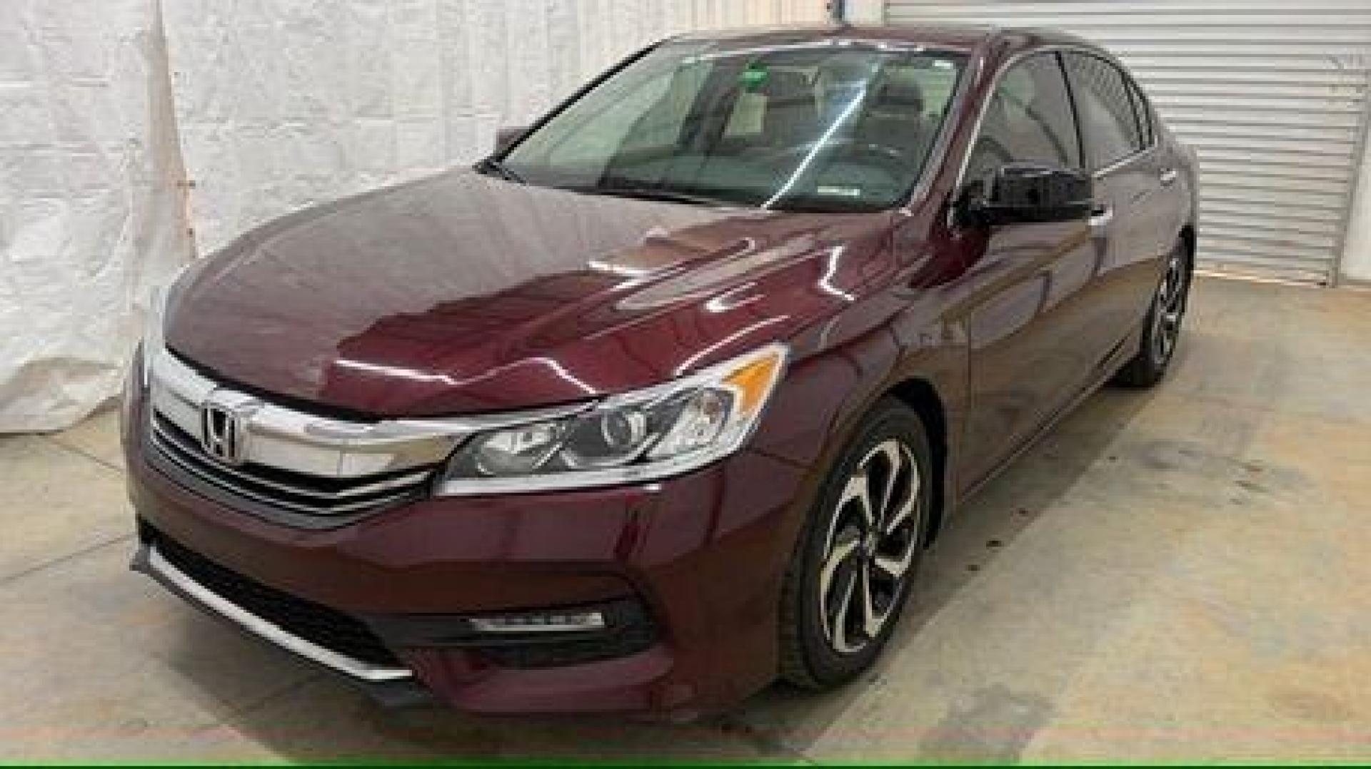 2017 Burgundy Honda Accord EX-L (1HGCR2F84HA) with an 2.4L I-4 gasoline direct injection engine, located at 1806 Veterans Memorial Hwy SW, Austell, GA, 30168, (770) 944-9558, 33.817959, -84.606987 - Photo#0