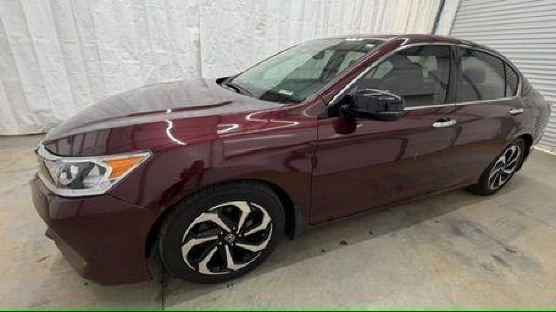 2017 Burgundy Honda Accord EX-L (1HGCR2F84HA) with an 2.4L I-4 gasoline direct injection engine, located at 1806 Veterans Memorial Hwy SW, Austell, GA, 30168, (770) 944-9558, 33.817959, -84.606987 - Photo#1