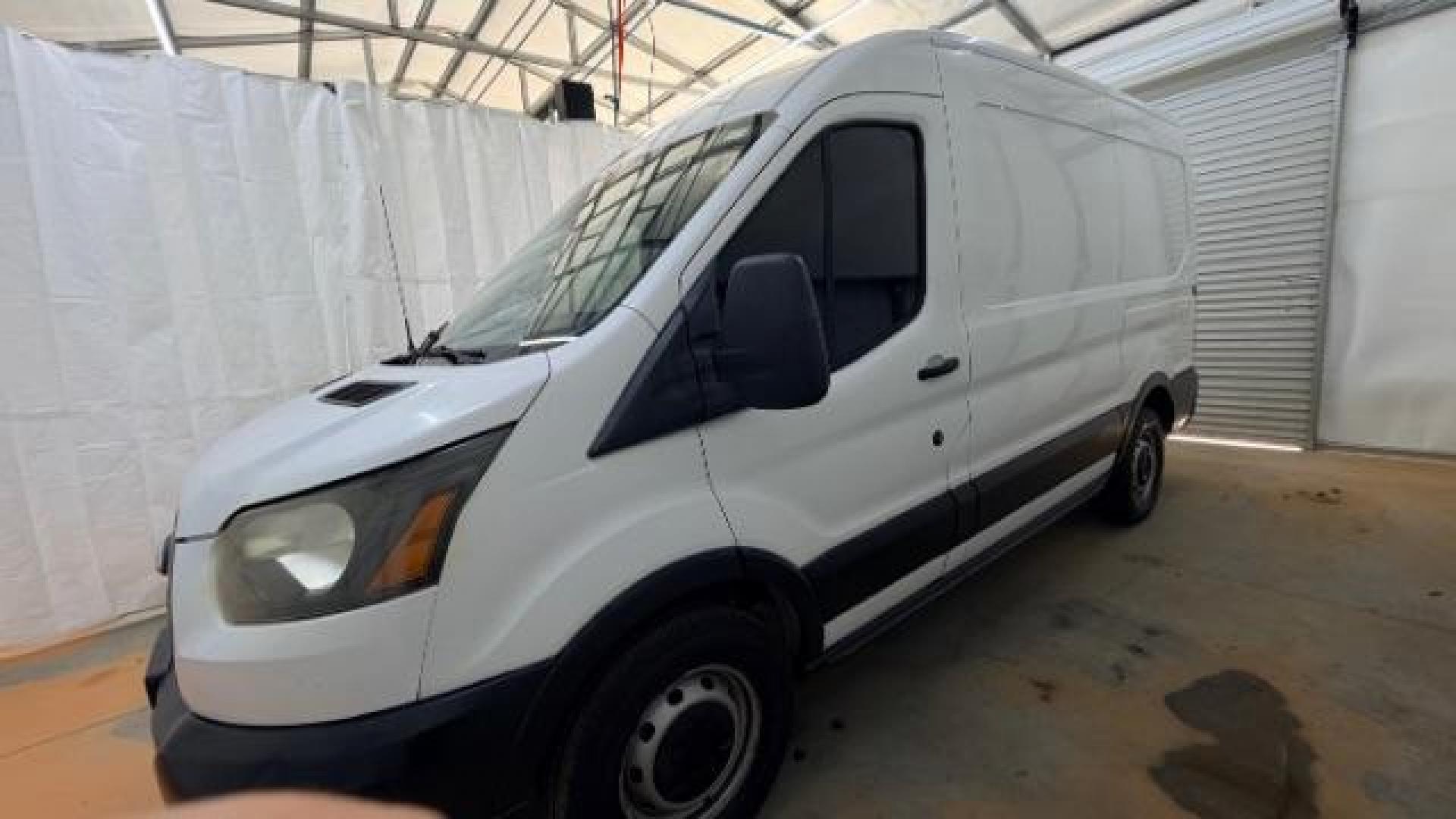 2016 White Ford Transit-150 Van Cargo (1FTYE1CM8GK) , located at 1806 Veterans Memorial Hwy SW, Austell, GA, 30168, (770) 944-9558, 33.817959, -84.606987 - Photo#1