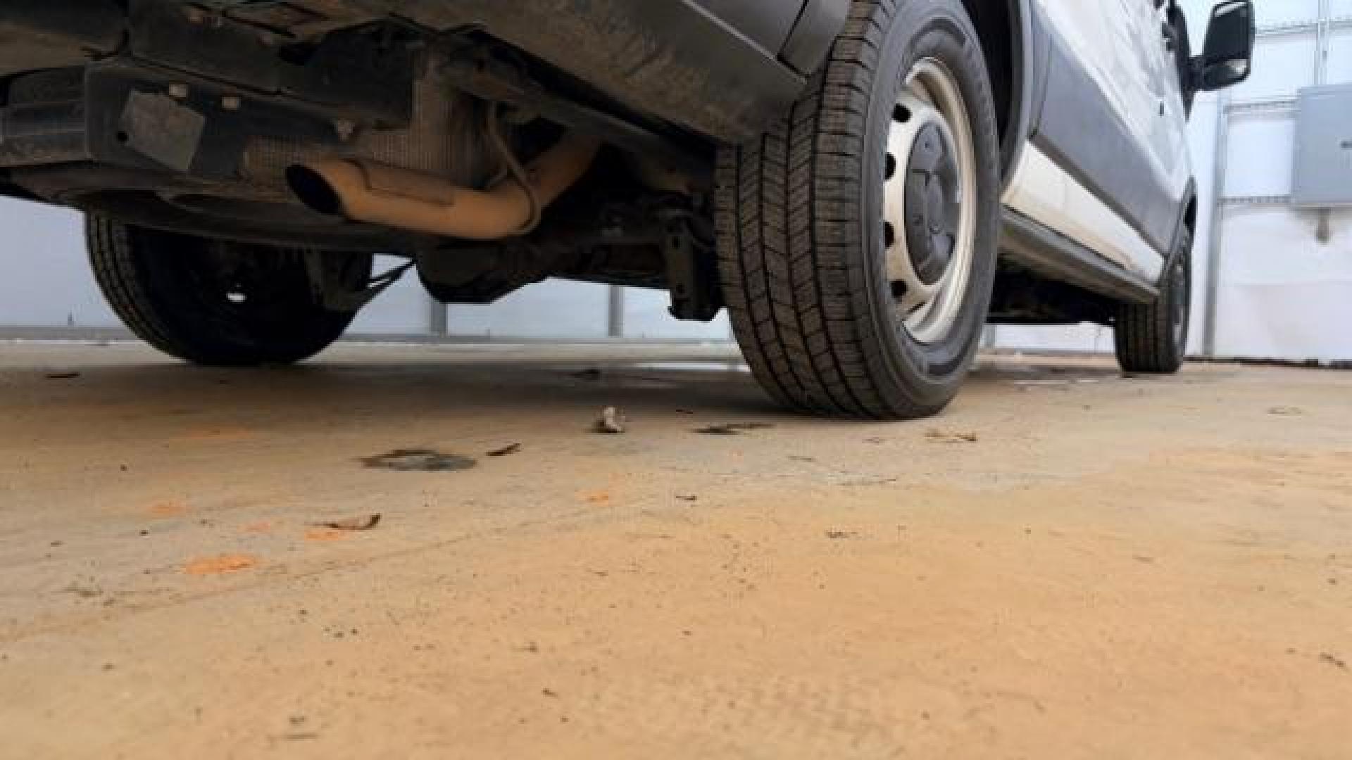 2016 White Ford Transit-150 Van Cargo (1FTYE1CM8GK) , located at 1806 Veterans Memorial Hwy SW, Austell, GA, 30168, (770) 944-9558, 33.817959, -84.606987 - Photo#25
