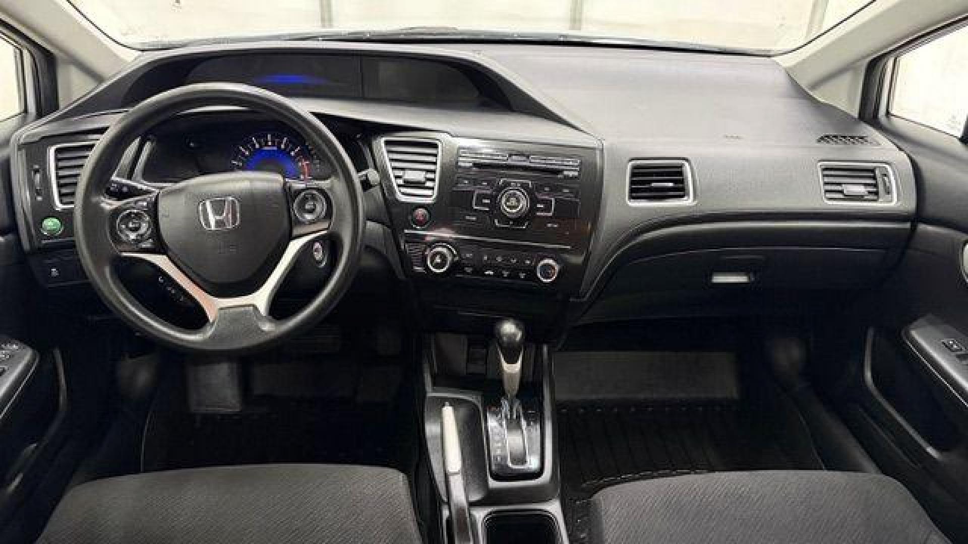 2013 Silver Honda Civic LX (2HGFB2F57DH) with an 1.8L I-4 i-VTEC variable valve control engine, located at 1806 Veterans Memorial Hwy SW, Austell, GA, 30168, (770) 944-9558, 33.817959, -84.606987- Photo#15