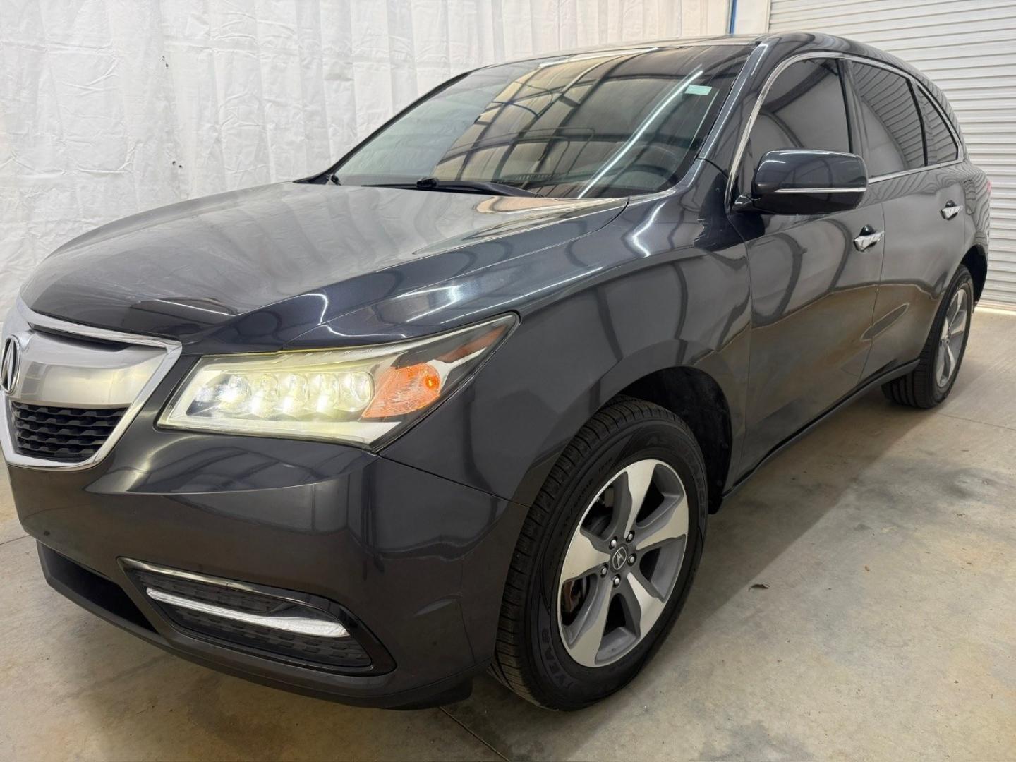 2015 Gray Acura MDX Base (5FRYD4H27FB) , located at 1806 Veterans Memorial Hwy SW, Austell, GA, 30168, (770) 944-9558, 33.817959, -84.606987- Photo#3