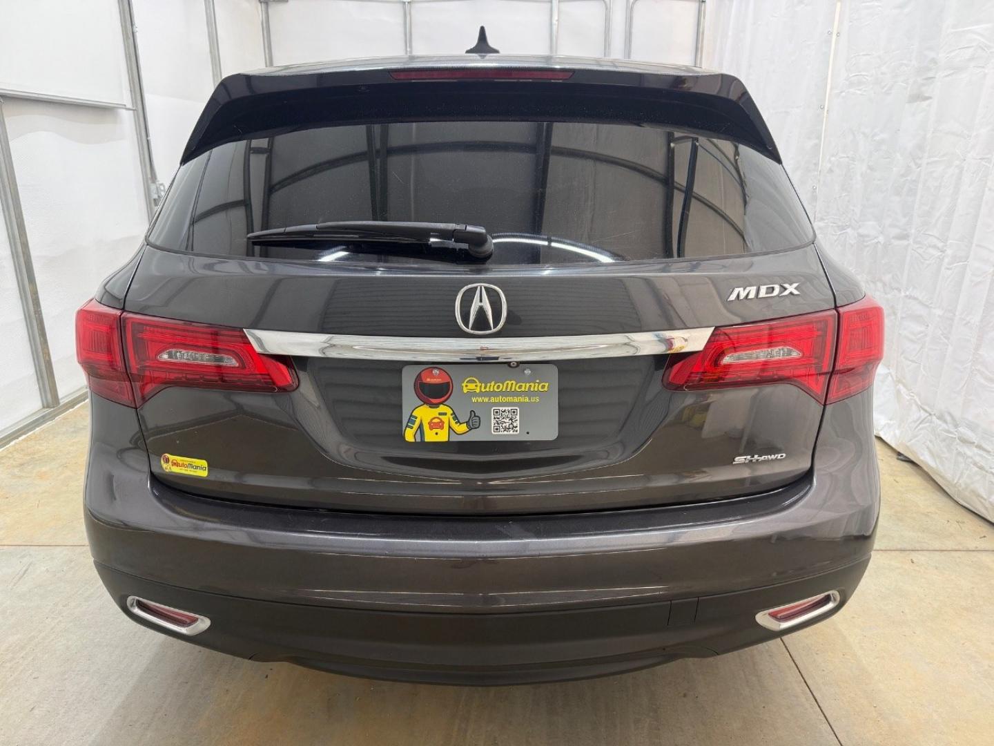 2015 Gray Acura MDX Base (5FRYD4H27FB) , located at 1806 Veterans Memorial Hwy SW, Austell, GA, 30168, (770) 944-9558, 33.817959, -84.606987- Photo#4