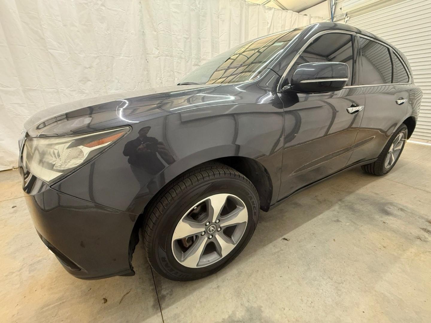 2015 Gray Acura MDX Base (5FRYD4H27FB) , located at 1806 Veterans Memorial Hwy SW, Austell, GA, 30168, (770) 944-9558, 33.817959, -84.606987- Photo#5