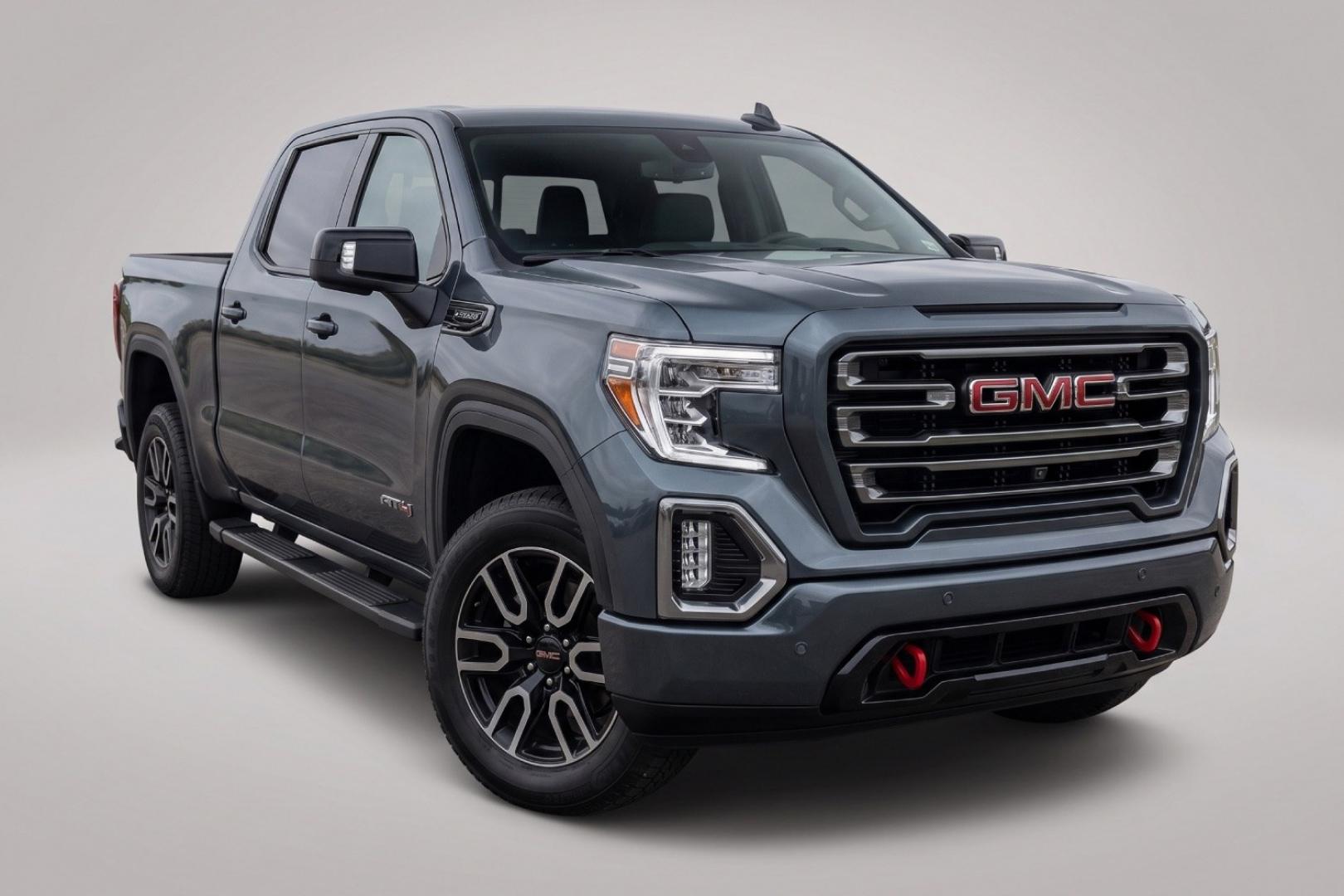 2020 Gray GMC Sierra 1500 4WD Crew Cab Short Box AT4 (3GTU9EET3LG) with an Duramax 3L I-6 diesel direct injection engine, located at 1806 Veterans Memorial Hwy SW, Austell, GA, 30168, (770) 944-9558, 33.817959, -84.606987- Photo#0