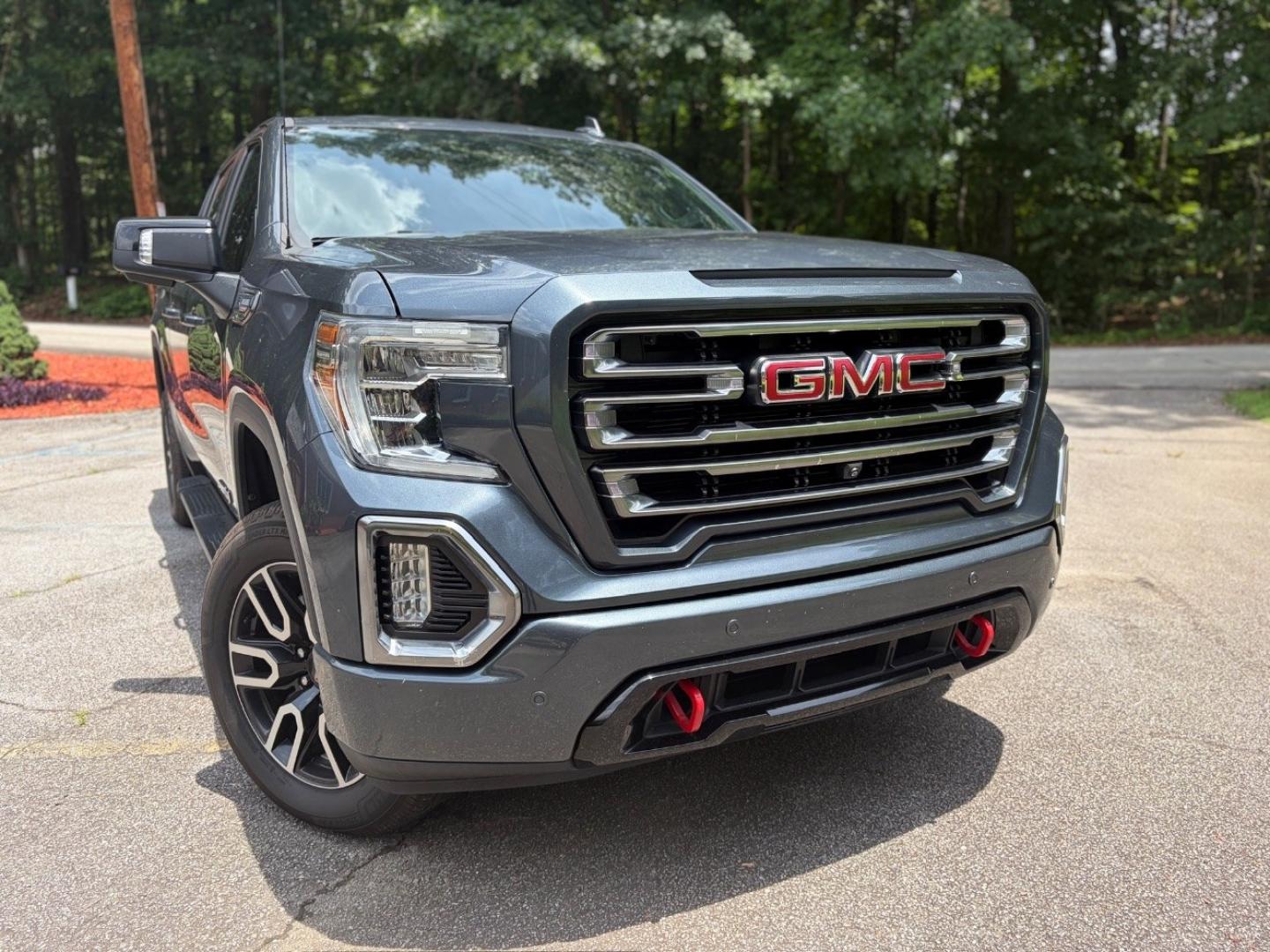 2020 Gray GMC Sierra 1500 4WD Crew Cab Short Box AT4 (3GTU9EET3LG) with an Duramax 3L I-6 diesel direct injection engine, located at 1806 Veterans Memorial Hwy SW, Austell, GA, 30168, (770) 944-9558, 33.817959, -84.606987- Photo#3