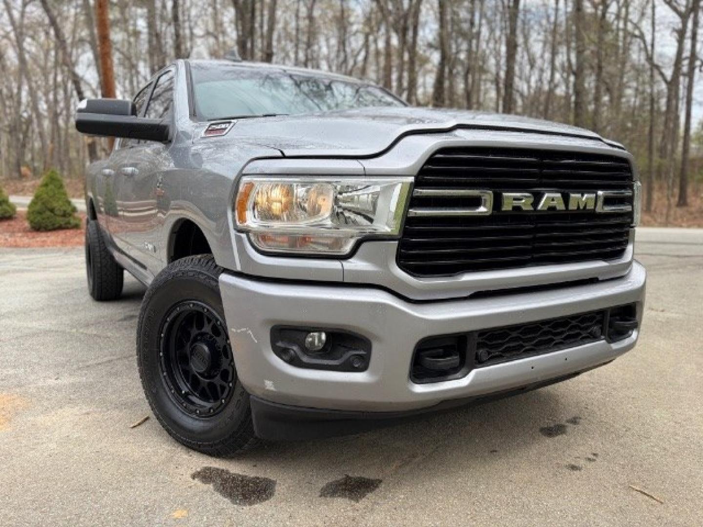 2019 Silver Ram 2500 Big Horn Crew Cab 4x2 6'4 Box (3C6UR4DL9KG) with an Cummins 6.7L I-6 diesel direct injection engine, located at 1806 Veterans Memorial Hwy SW, Austell, GA, 30168, (770) 944-9558, 33.817959, -84.606987- Photo#1
