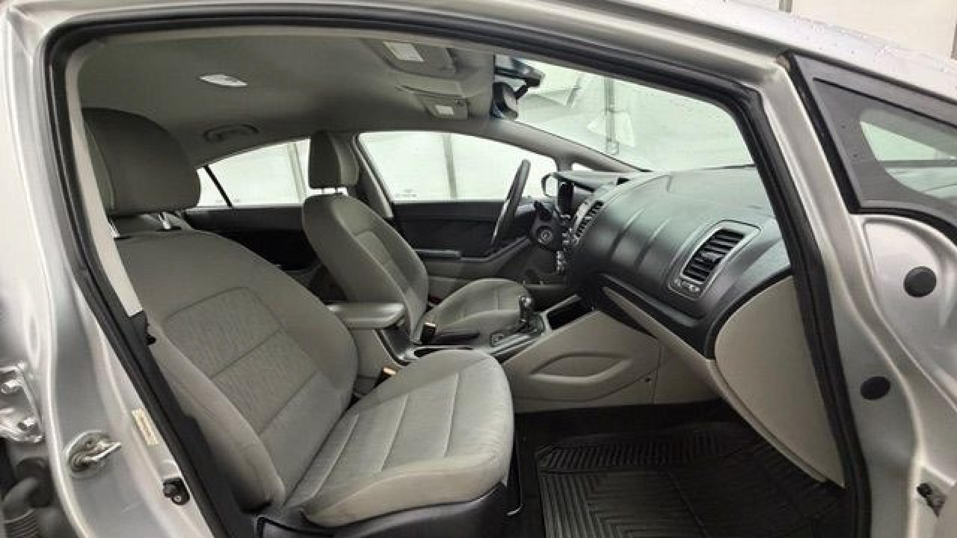 2015 Silver Kia Forte LX (KNAFK4A65F5) with an 1.8L I-4 DOHC engine, located at 1806 Veterans Memorial Hwy SW, Austell, GA, 30168, (770) 944-9558, 33.817959, -84.606987- Photo#17