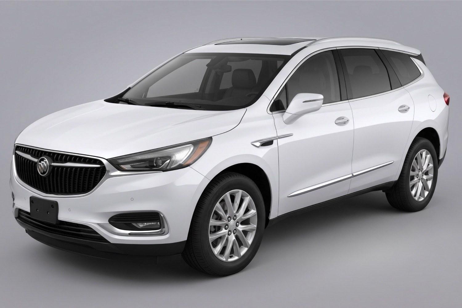 2018 White Buick Enclave Premium (5GAERCKW9JJ) with an 3.6L V-6 gasoline direct injection engine, located at 1806 Veterans Memorial Hwy SW, Austell, GA, 30168, (770) 944-9558, 33.817959, -84.606987 - Photo#0