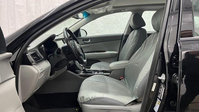 2018 Black Kia Optima EX (5XXGU4L30JG) with an Theta II 2.4L I-4 gasoline direct injection engine, located at 1806 Veterans Memorial Hwy SW, Austell, GA, 30168, (770) 944-9558, 33.817959, -84.606987 - Photo#11