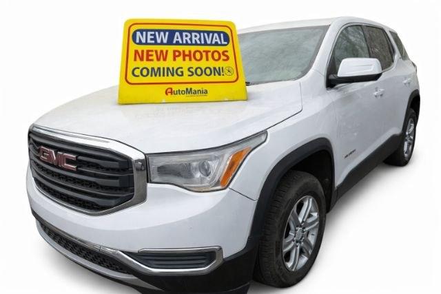 2017 White GMC Acadia SLE-1 (1GKKNKLA1HZ) with an 2.5L I-4 gasoline direct injection engine, located at 1806 Veterans Memorial Hwy SW, Austell, GA, 30168, (770) 944-9558, 33.817959, -84.606987 - Photo#0