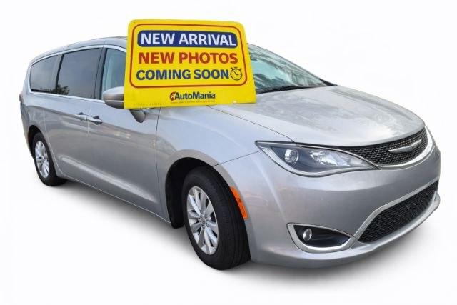 2018 Silver Chrysler Pacifica Touring Plus (2C4RC1FG8JR) with an 3.6L V-6 DOHC engine, located at 1806 Veterans Memorial Hwy SW, Austell, GA, 30168, (770) 944-9558, 33.817959, -84.606987 - Photo#0