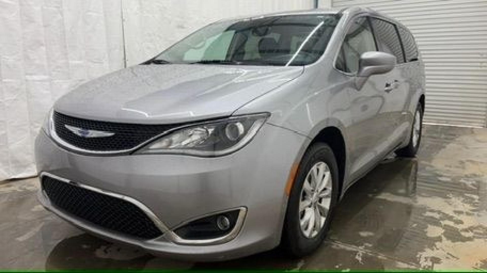 2018 Silver Chrysler Pacifica Touring Plus (2C4RC1FG8JR) with an 3.6L V-6 DOHC engine, located at 1806 Veterans Memorial Hwy SW, Austell, GA, 30168, (770) 944-9558, 33.817959, -84.606987 - Photo#0