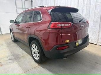 2014 Red Jeep Cherokee Latitude (1C4PJLCS5EW) , located at 1806 Veterans Memorial Hwy SW, Austell, GA, 30168, (770) 944-9558, 33.817959, -84.606987- Photo#3