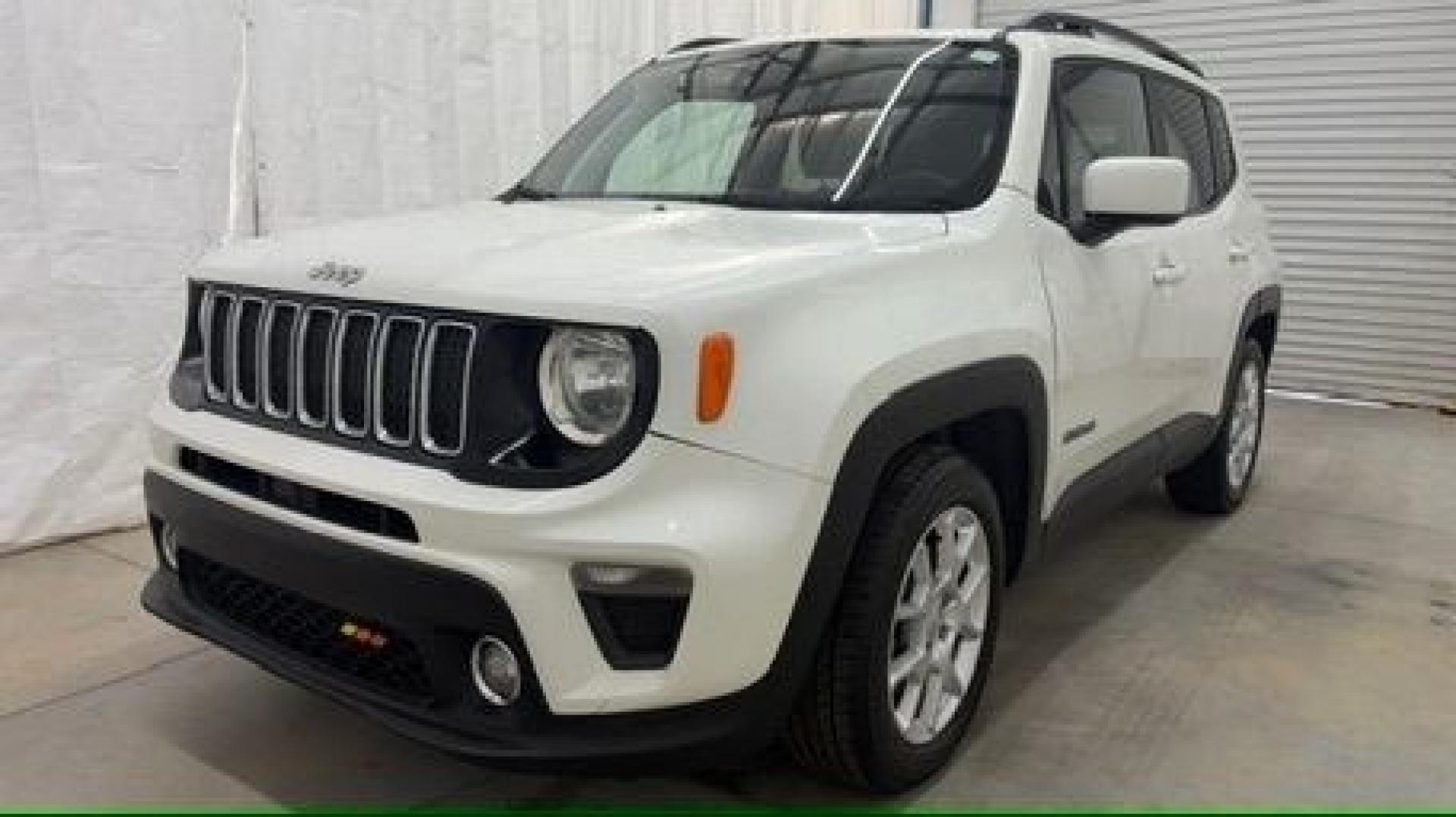 2021 White Jeep Renegade Latitude FWD (ZACNJCBB8MP) , located at 1806 Veterans Memorial Hwy SW, Austell, GA, 30168, (770) 944-9558, 33.817959, -84.606987- Photo#0