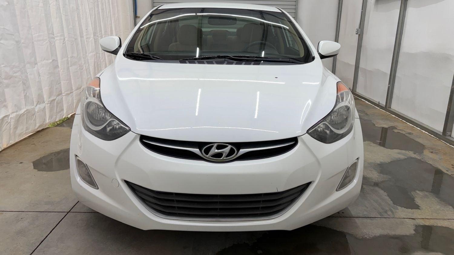 2013 White Hyundai Elantra GLS (5NPDH4AE6DH) with an 1.8L I-4 DOHC engine, located at 1806 Veterans Memorial Hwy SW, Austell, GA, 30168, (770) 944-9558, 33.817959, -84.606987 - Photo#9