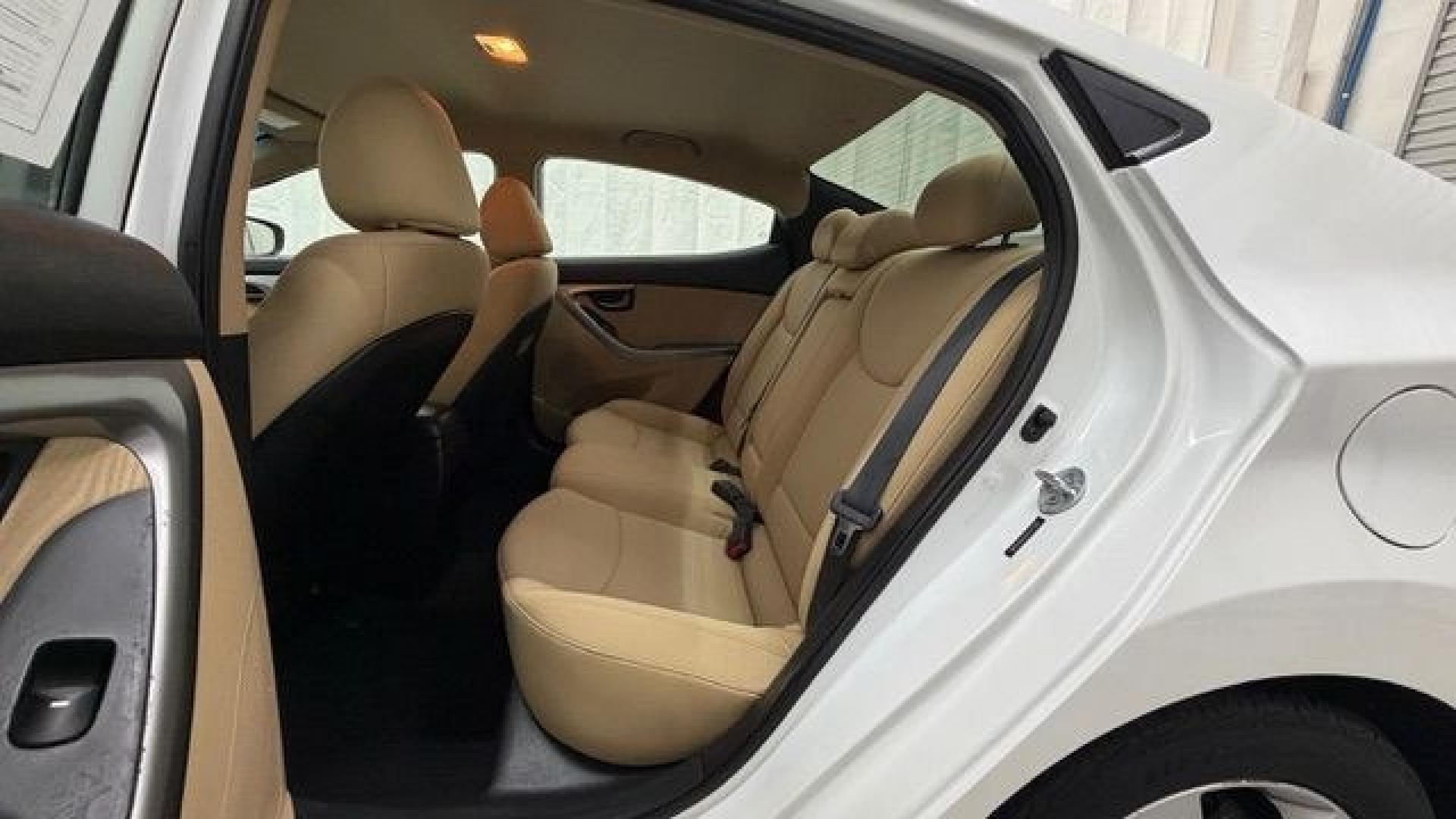 2013 White Hyundai Elantra GLS (5NPDH4AE6DH) with an 1.8L I-4 DOHC engine, located at 1806 Veterans Memorial Hwy SW, Austell, GA, 30168, (770) 944-9558, 33.817959, -84.606987- Photo#14