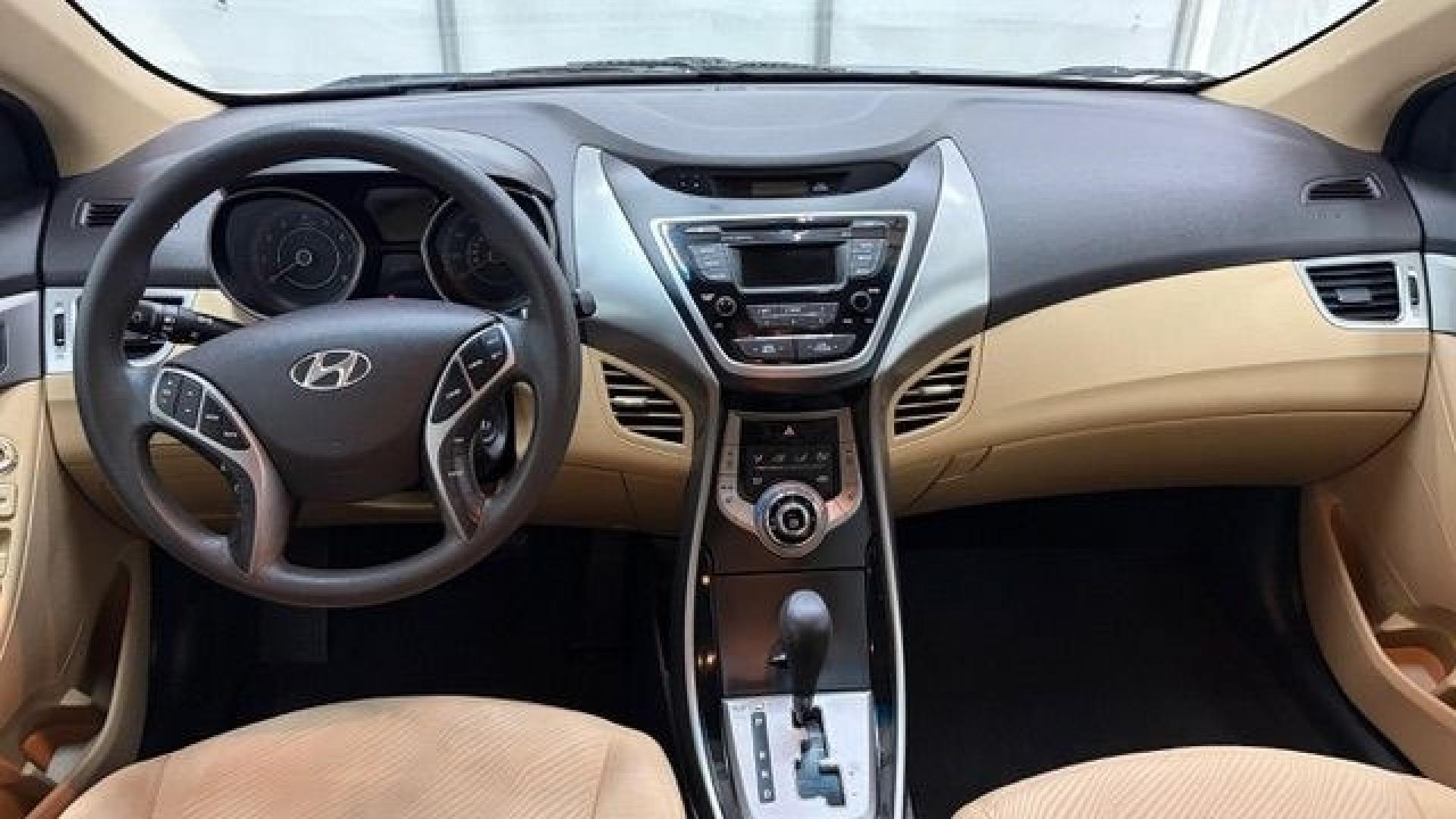 2013 White Hyundai Elantra GLS (5NPDH4AE6DH) with an 1.8L I-4 DOHC engine, located at 1806 Veterans Memorial Hwy SW, Austell, GA, 30168, (770) 944-9558, 33.817959, -84.606987- Photo#15