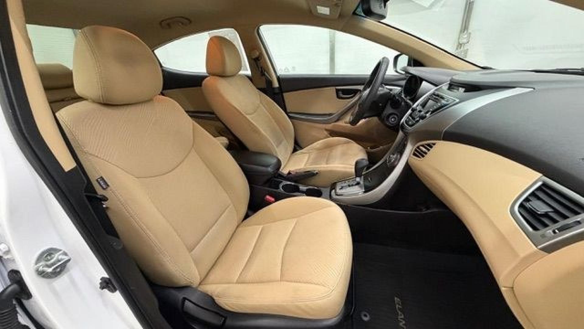 2013 White Hyundai Elantra GLS (5NPDH4AE6DH) with an 1.8L I-4 DOHC engine, located at 1806 Veterans Memorial Hwy SW, Austell, GA, 30168, (770) 944-9558, 33.817959, -84.606987- Photo#17