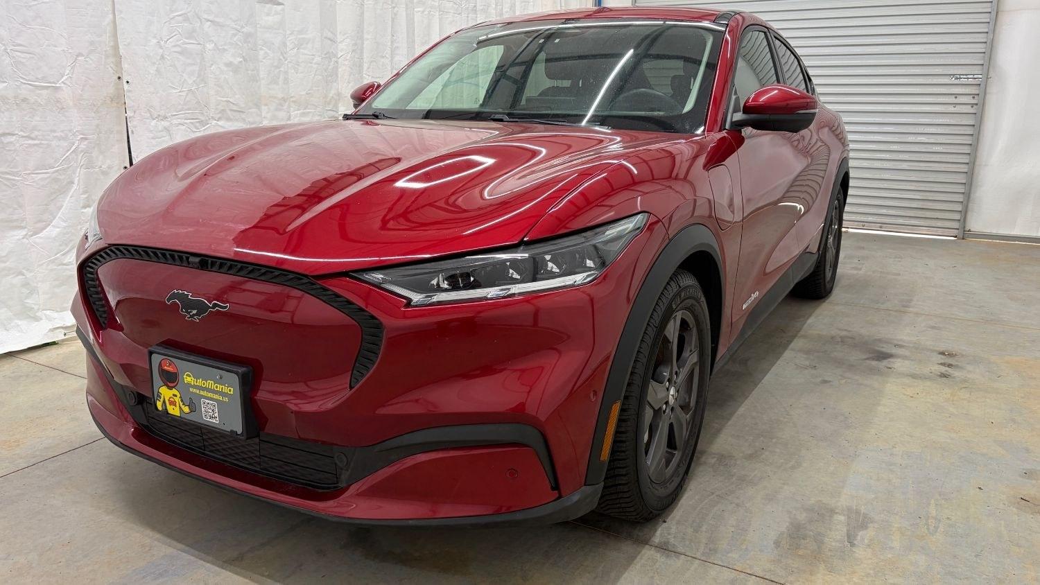 2021 Red Ford Mustang Mach-E Select (3FMTK1SS7MM) , located at 1806 Veterans Memorial Hwy SW, Austell, GA, 30168, (770) 944-9558, 33.817959, -84.606987 - Photo#0