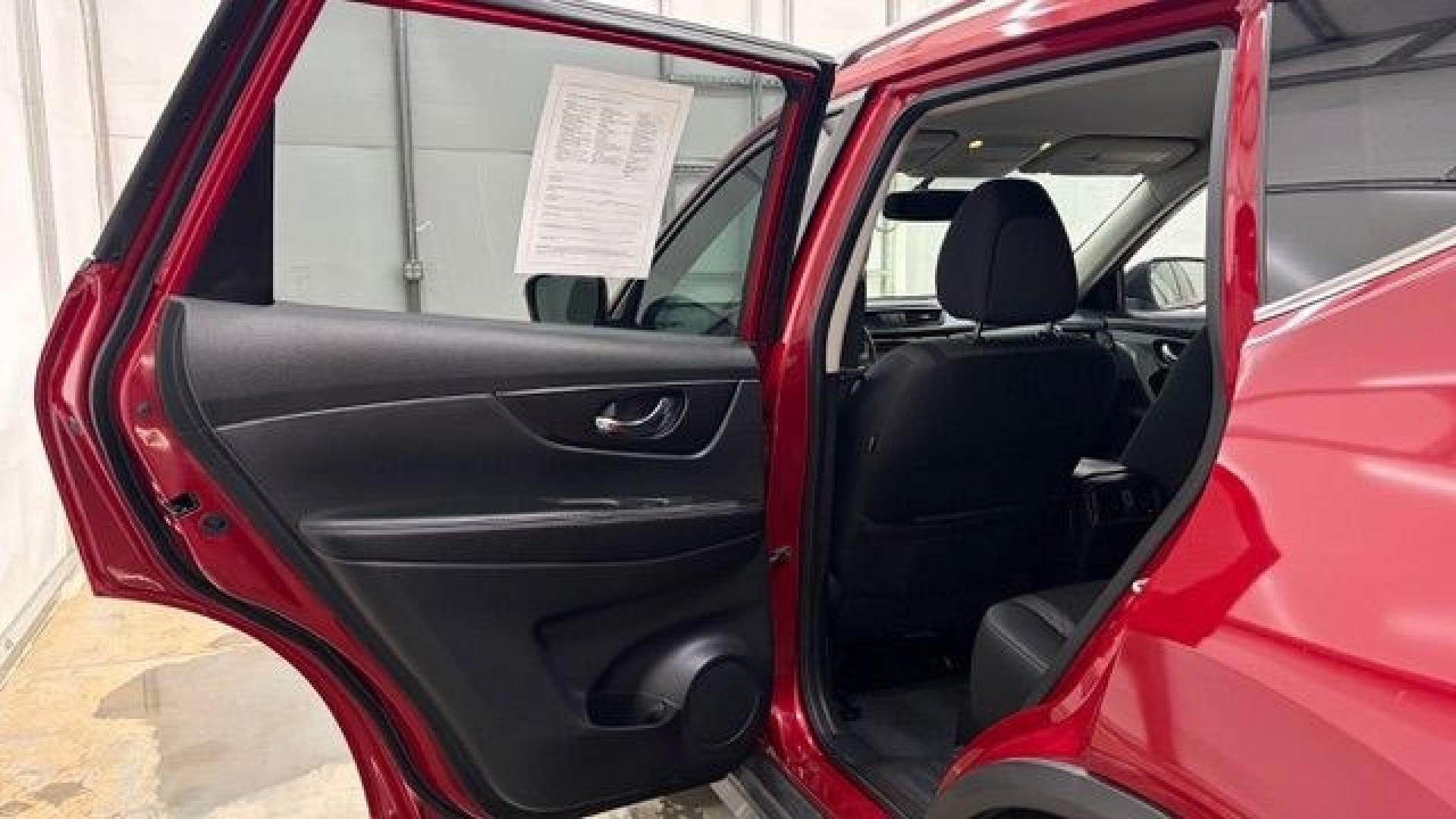 2017 Red Nissan Rogue SV (JN8AT2MT1HW) with an 2.5L I-4 DOHC engine, located at 1806 Veterans Memorial Hwy SW, Austell, GA, 30168, (770) 944-9558, 33.817959, -84.606987- Photo#13