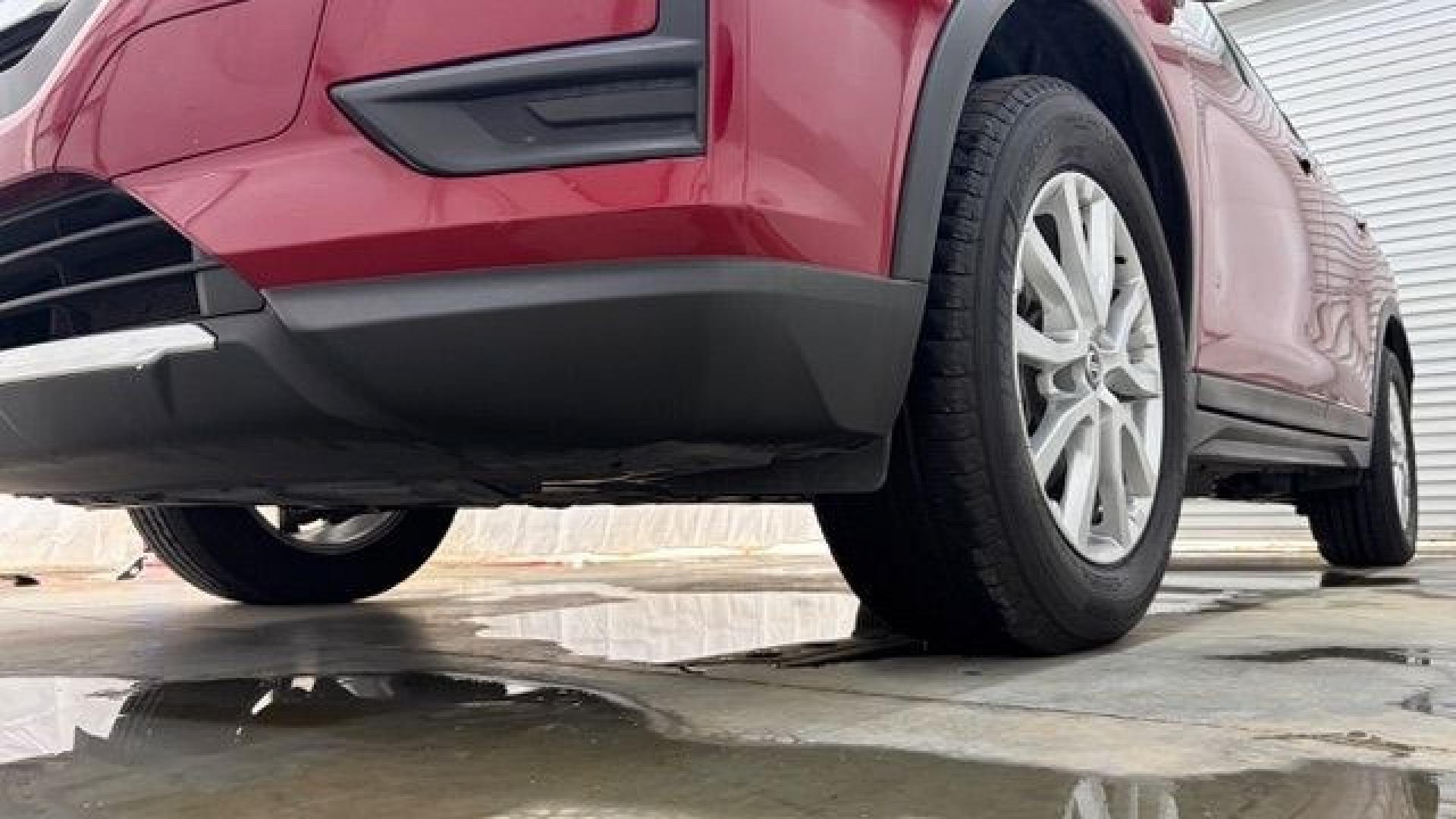 2017 Red Nissan Rogue SV (JN8AT2MT1HW) with an 2.5L I-4 DOHC engine, located at 1806 Veterans Memorial Hwy SW, Austell, GA, 30168, (770) 944-9558, 33.817959, -84.606987- Photo#20