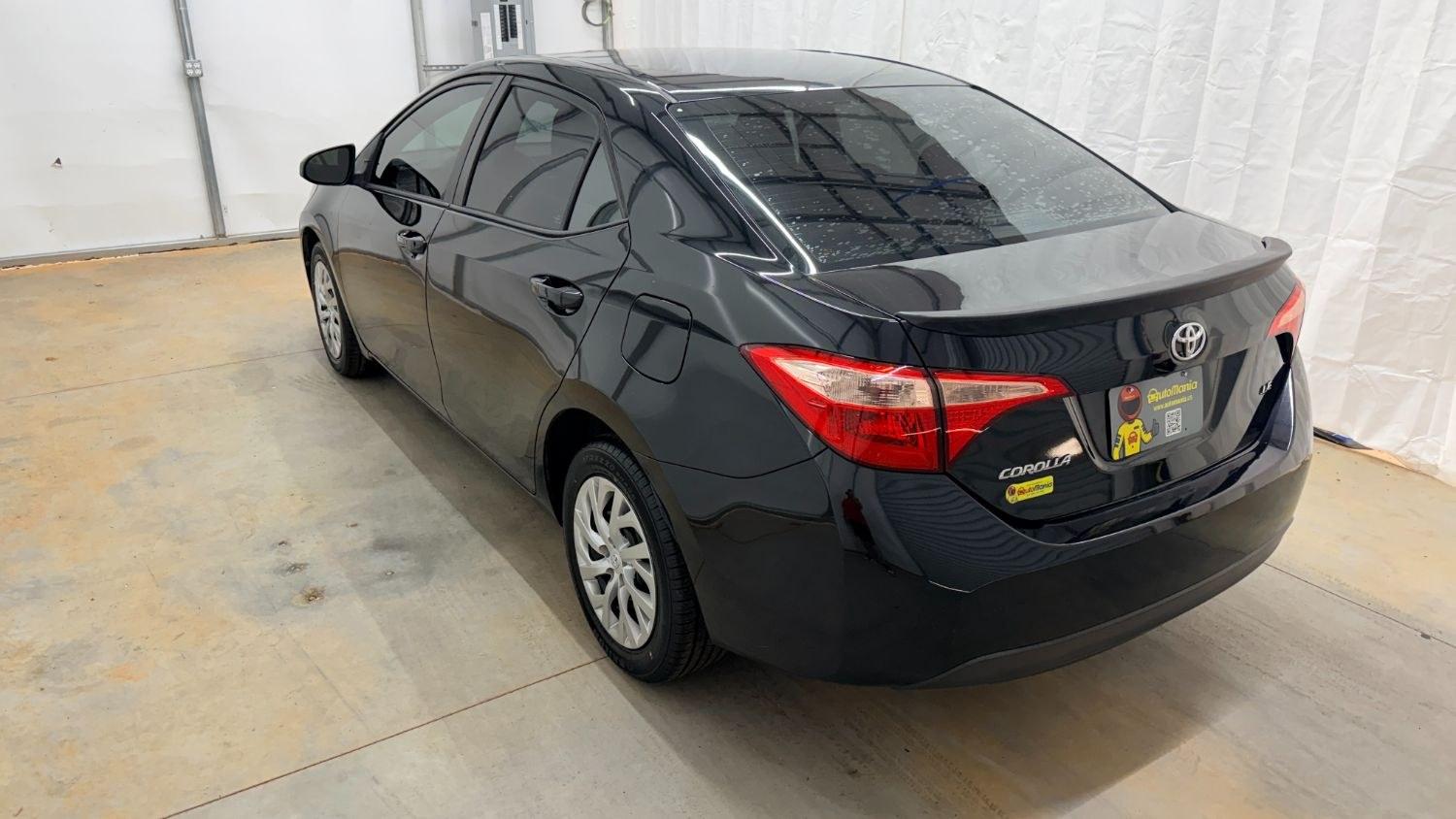 2019 Black Toyota Corolla LE (5YFBURHE2KP) with an 1.8L I-4 DOHC engine, located at 1806 Veterans Memorial Hwy SW, Austell, GA, 30168, (770) 944-9558, 33.817959, -84.606987- Photo#3