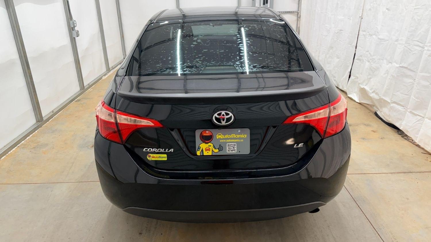 2019 Black Toyota Corolla LE (5YFBURHE2KP) with an 1.8L I-4 DOHC engine, located at 1806 Veterans Memorial Hwy SW, Austell, GA, 30168, (770) 944-9558, 33.817959, -84.606987- Photo#4