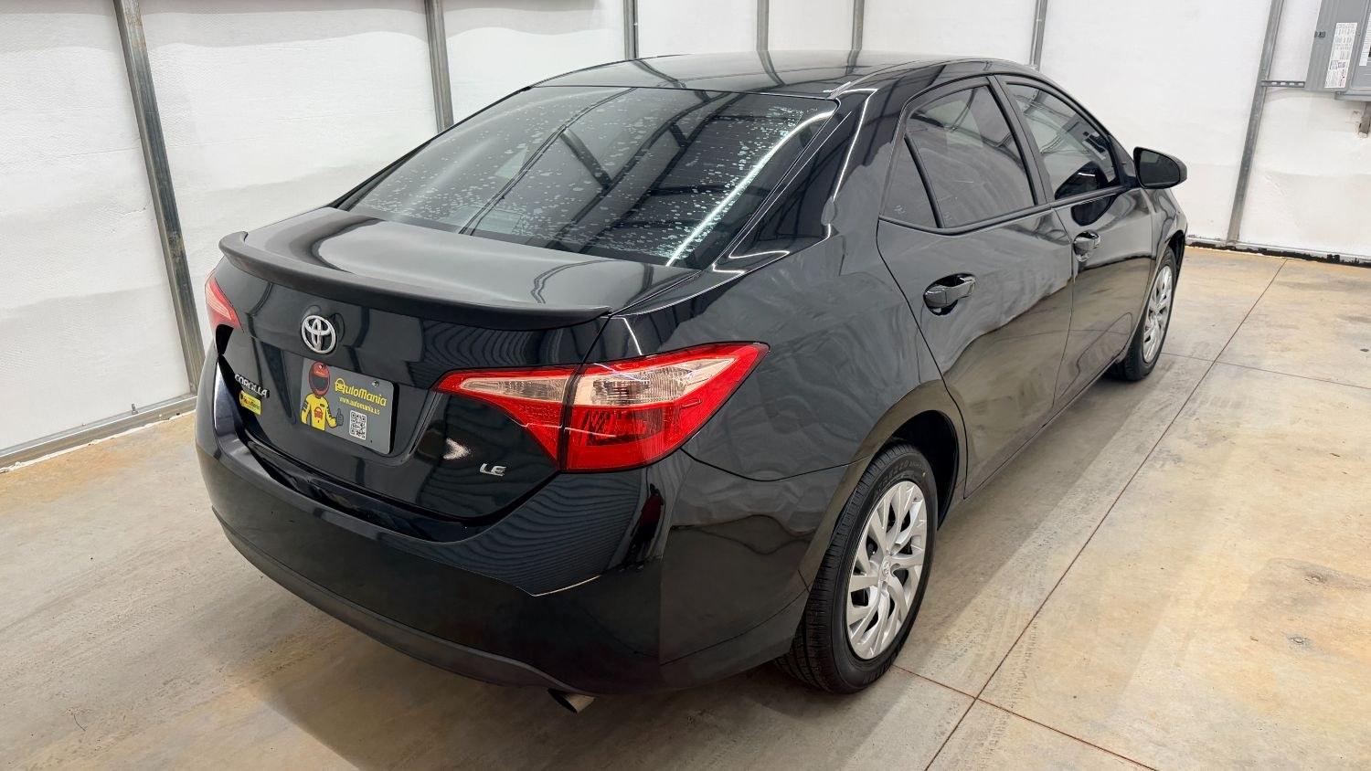 2019 Black Toyota Corolla LE (5YFBURHE2KP) with an 1.8L I-4 DOHC engine, located at 1806 Veterans Memorial Hwy SW, Austell, GA, 30168, (770) 944-9558, 33.817959, -84.606987- Photo#5