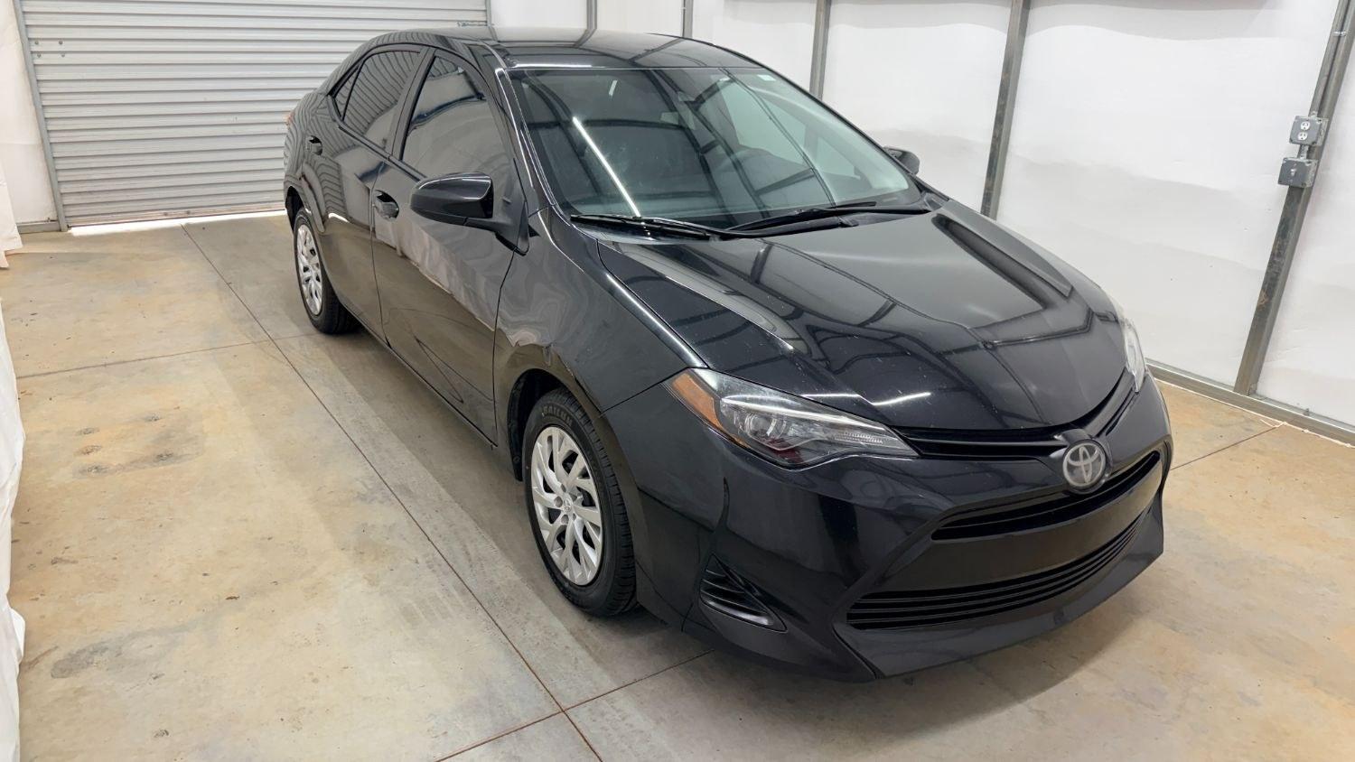 2019 Black Toyota Corolla LE (5YFBURHE2KP) with an 1.8L I-4 DOHC engine, located at 1806 Veterans Memorial Hwy SW, Austell, GA, 30168, (770) 944-9558, 33.817959, -84.606987- Photo#8