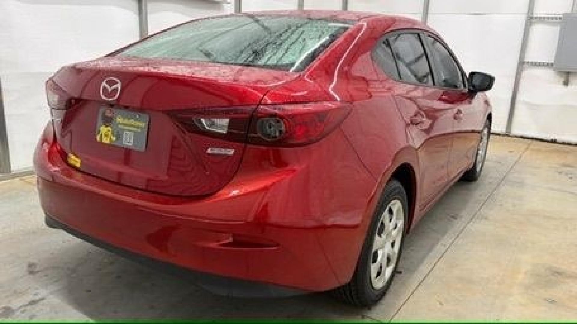 2016 Red Mazda Mazda3 i Sport (3MZBM1T71GM) with an SKYACTIV-G 2L I-4 gasoline direct injection engine, located at 1806 Veterans Memorial Hwy SW, Austell, GA, 30168, (770) 944-9558, 33.817959, -84.606987- Photo#5