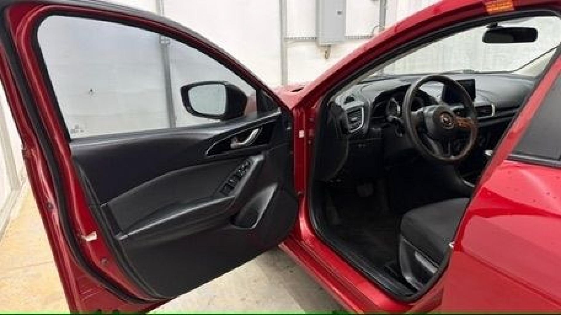 2016 Red Mazda Mazda3 i Sport (3MZBM1T71GM) with an SKYACTIV-G 2L I-4 gasoline direct injection engine, located at 1806 Veterans Memorial Hwy SW, Austell, GA, 30168, (770) 944-9558, 33.817959, -84.606987- Photo#10